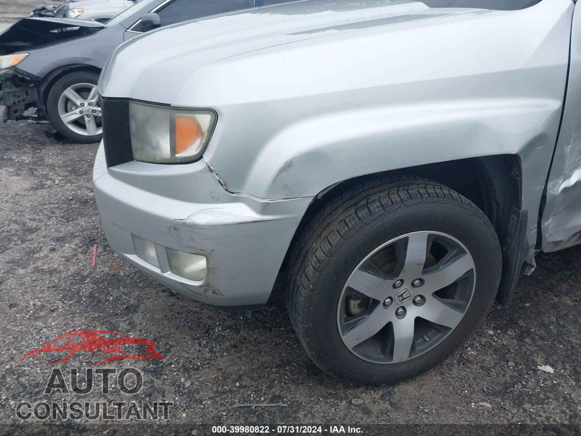 HONDA RIDGELINE 2014 - 5FPYK1F68EB009527