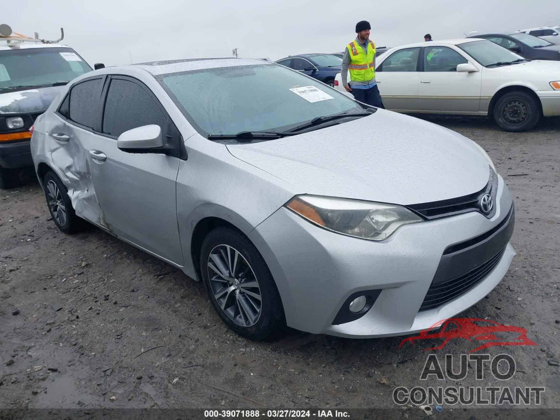 TOYOTA COROLLA 2016 - 2T1BURHE3GC658770