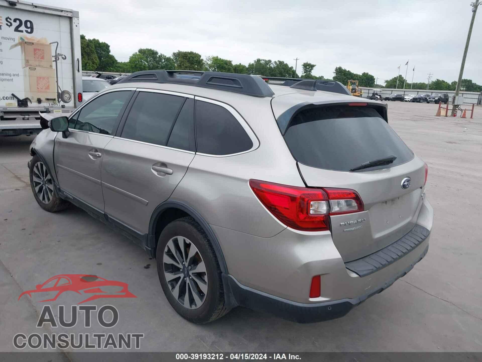 SUBARU OUTBACK 2017 - 4S4BSENC3H3200380