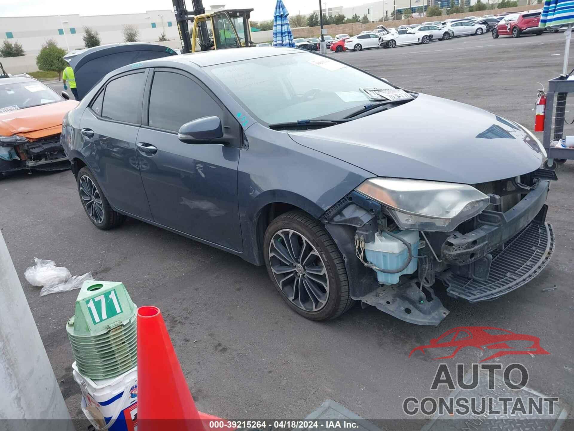 TOYOTA COROLLA 2016 - 5YFBURHE6GP540373