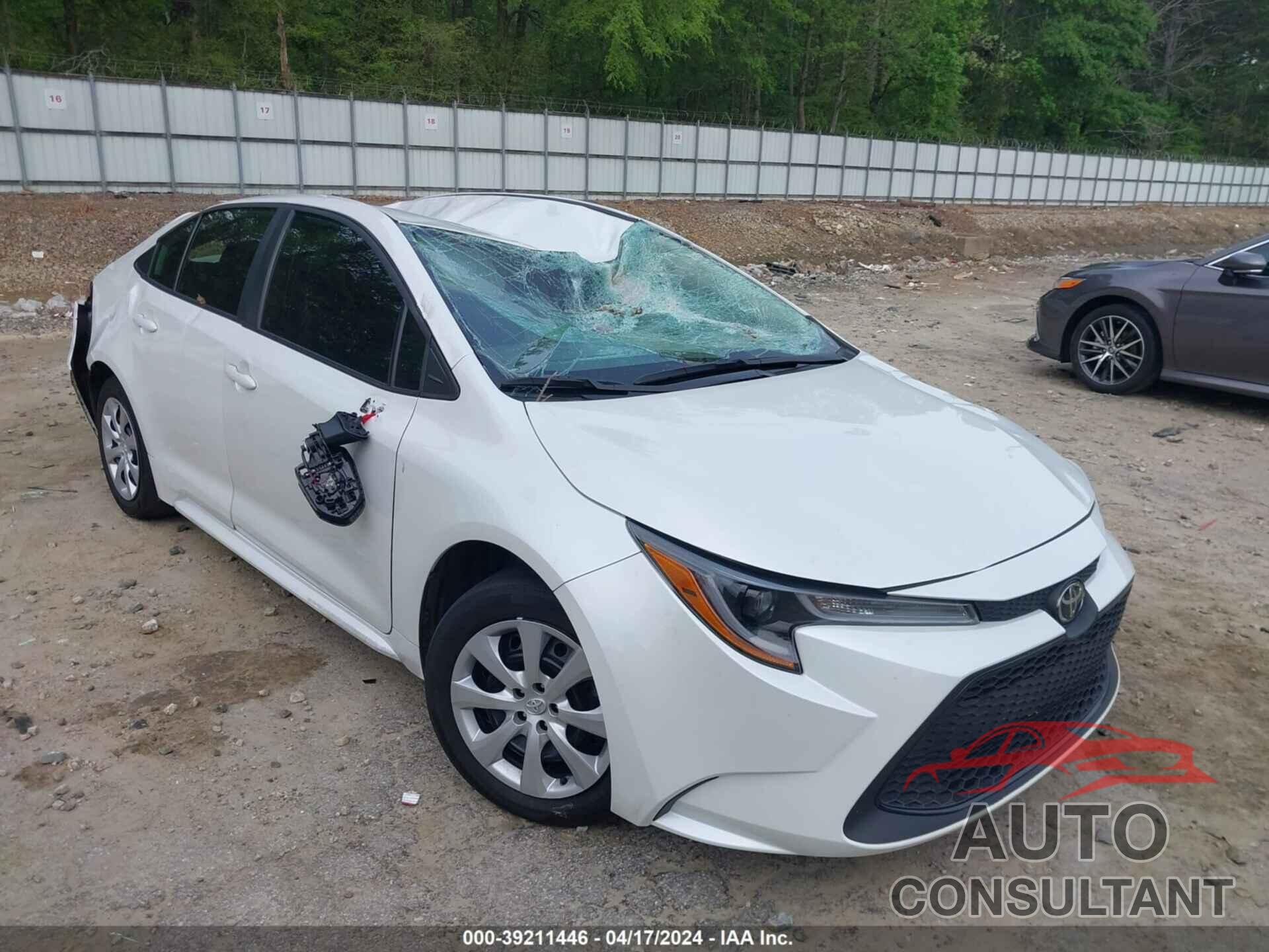 TOYOTA COROLLA 2022 - 5YFEPMAE1NP326499