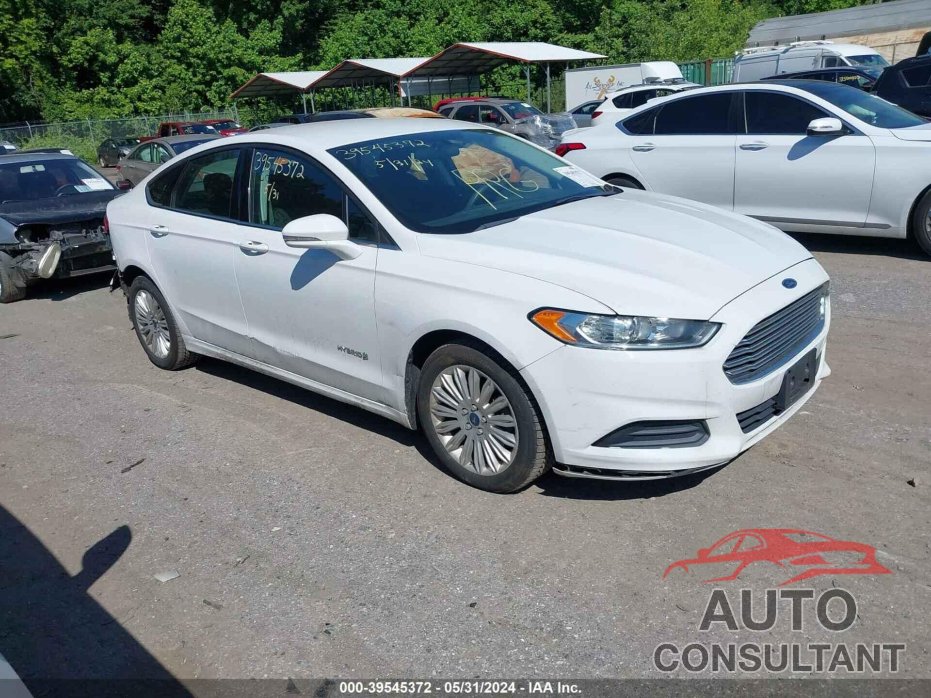 FORD FUSION HYBRID 2016 - 3FA6P0LU4GR241287