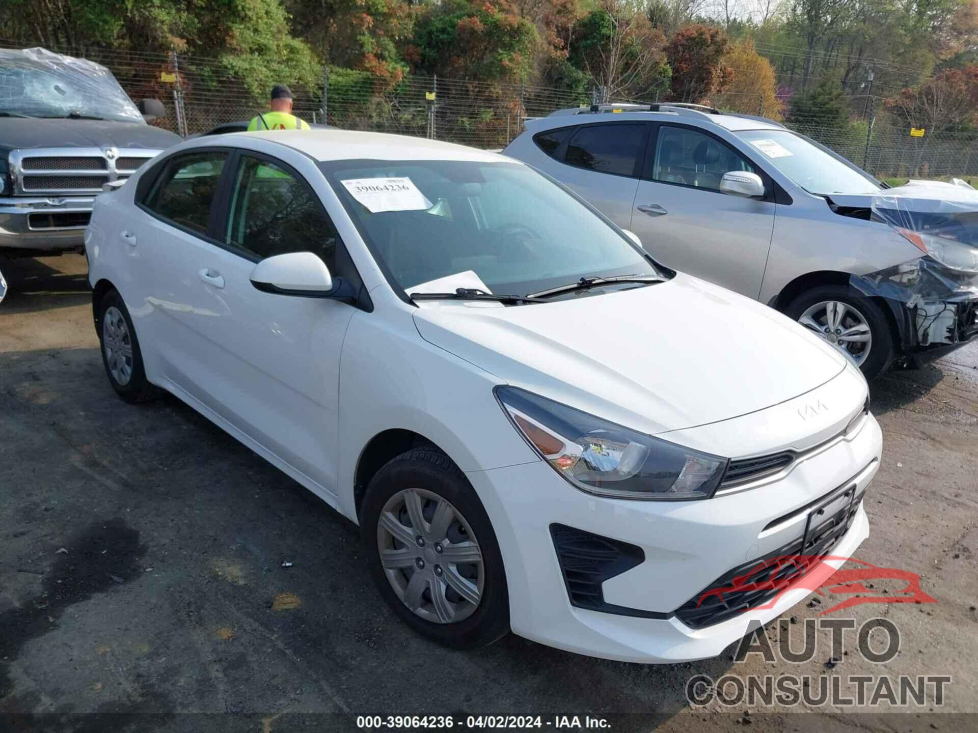 KIA RIO 2022 - 3KPA24AD8NE439677