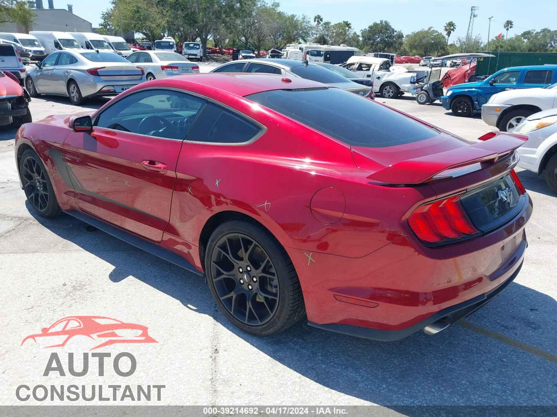 FORD MUSTANG 2018 - 1FA6P8TH6J5113189