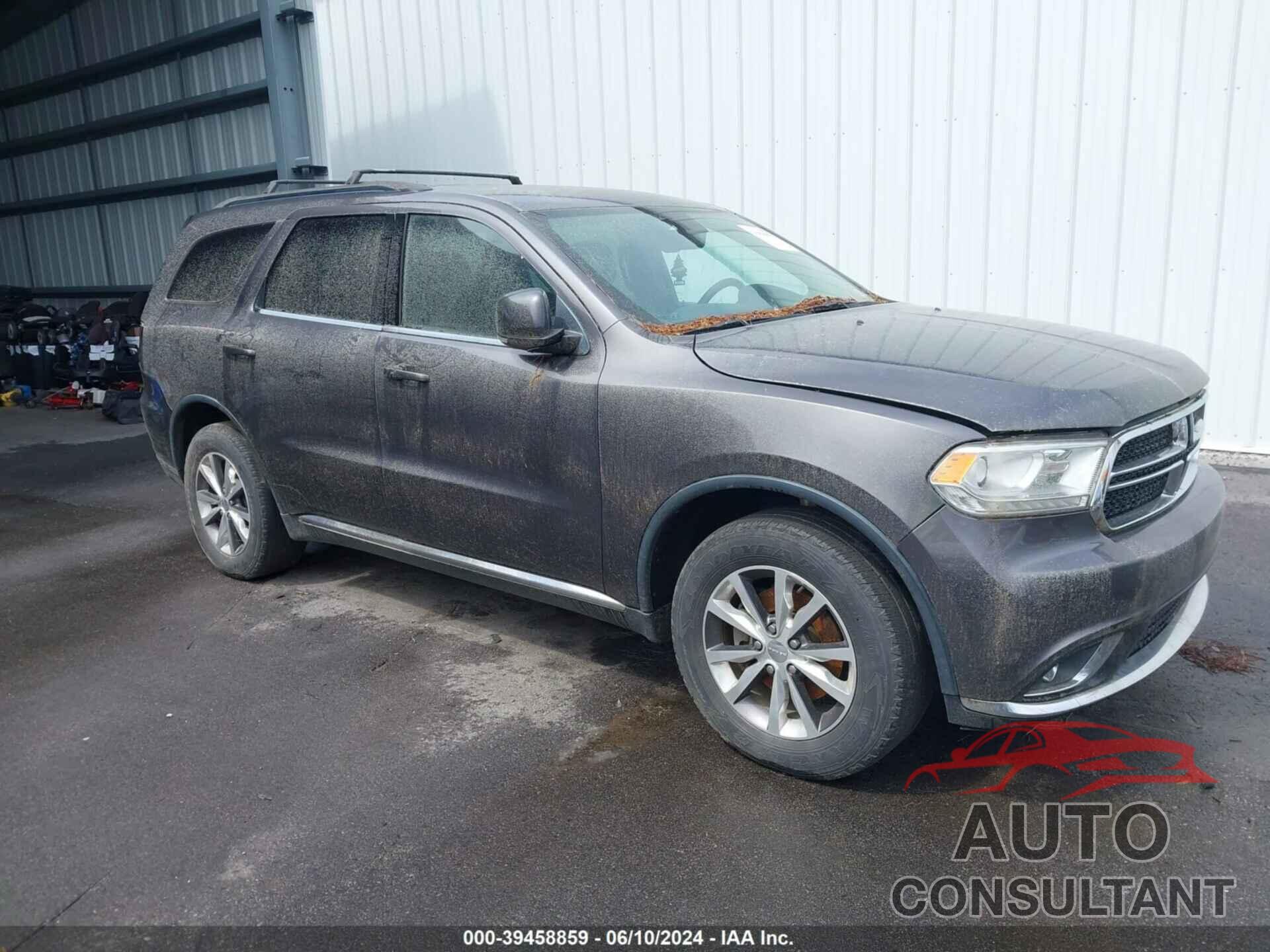 DODGE DURANGO 2016 - 1C4RDHDG1GC322219