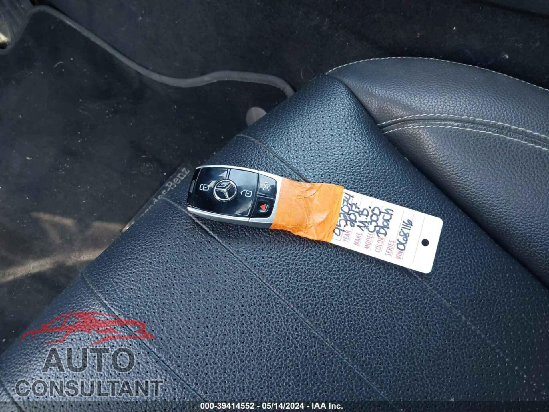 MERCEDES-BENZ E 2017 - WDDZF4KB6HA068116