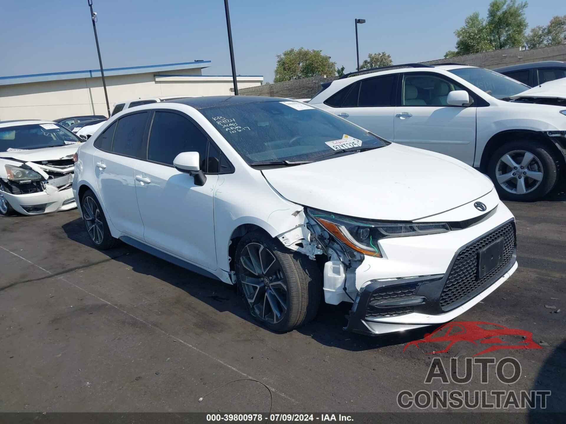TOYOTA COROLLA 2022 - 5YFS4MCE4NP107724