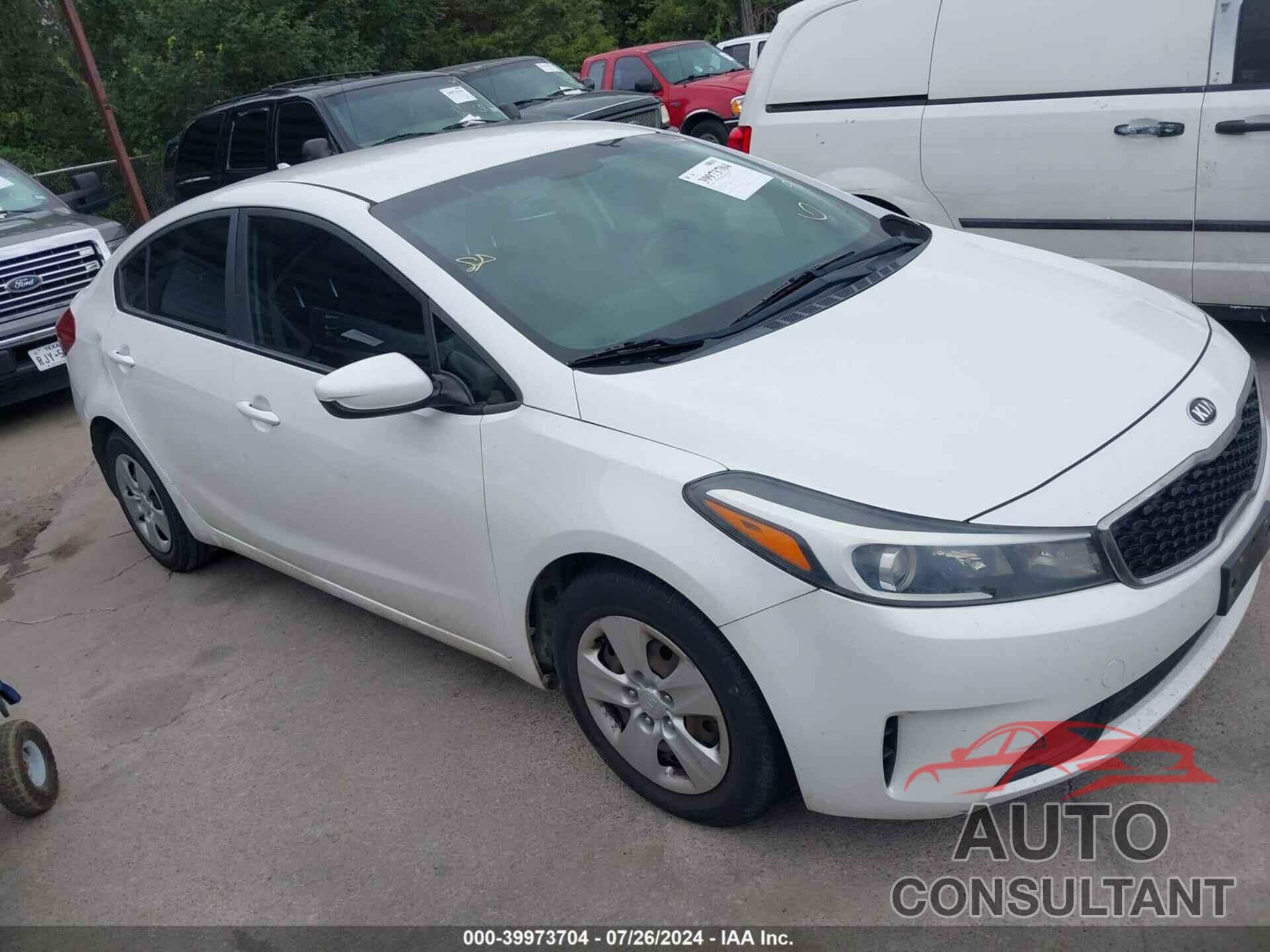 KIA FORTE 2017 - 3KPFL4A74HE059365