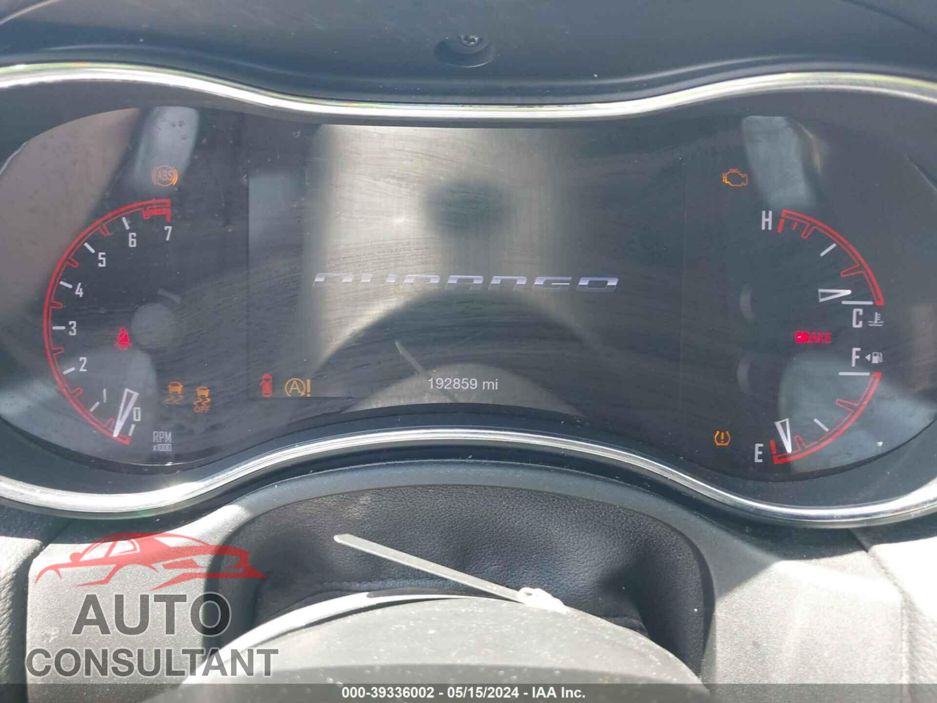 DODGE DURANGO 2016 - 1C4RDHAG7GC308488