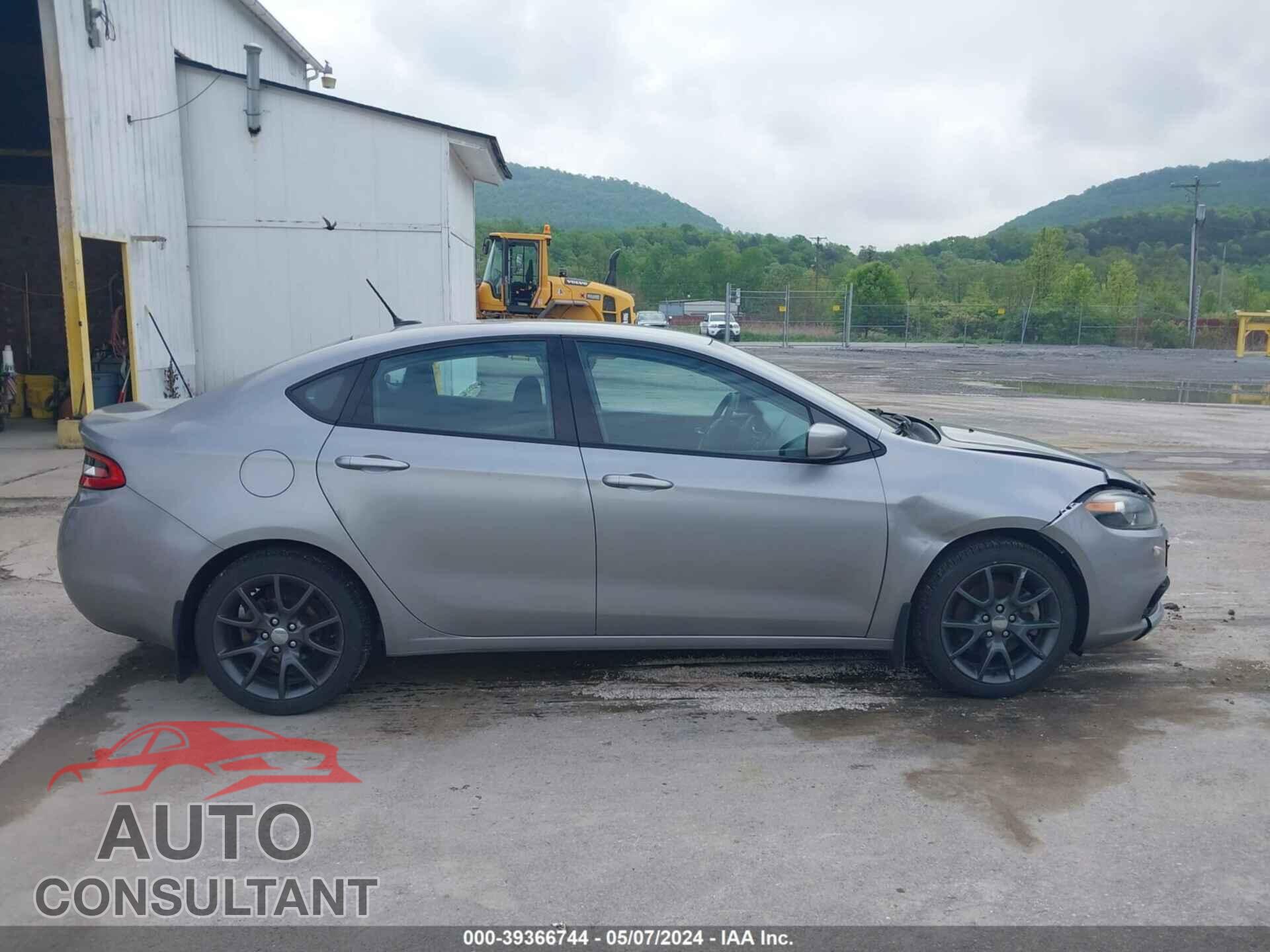 DODGE DART 2016 - 1C3CDFAA9GD606917