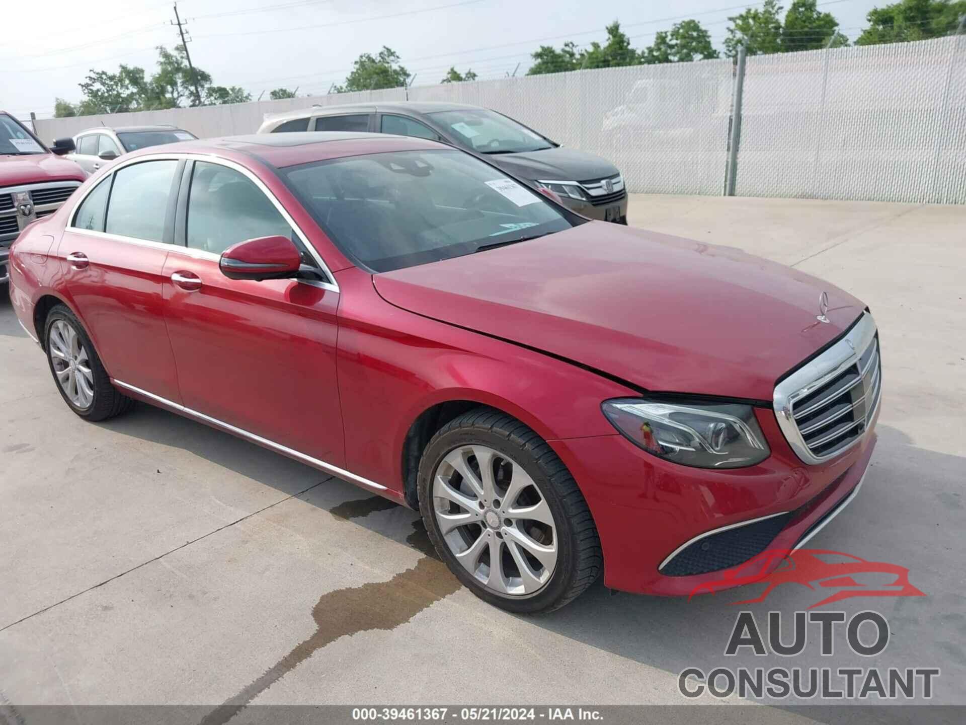 MERCEDES-BENZ E 300 2017 - WDDZF4JB5HA065175