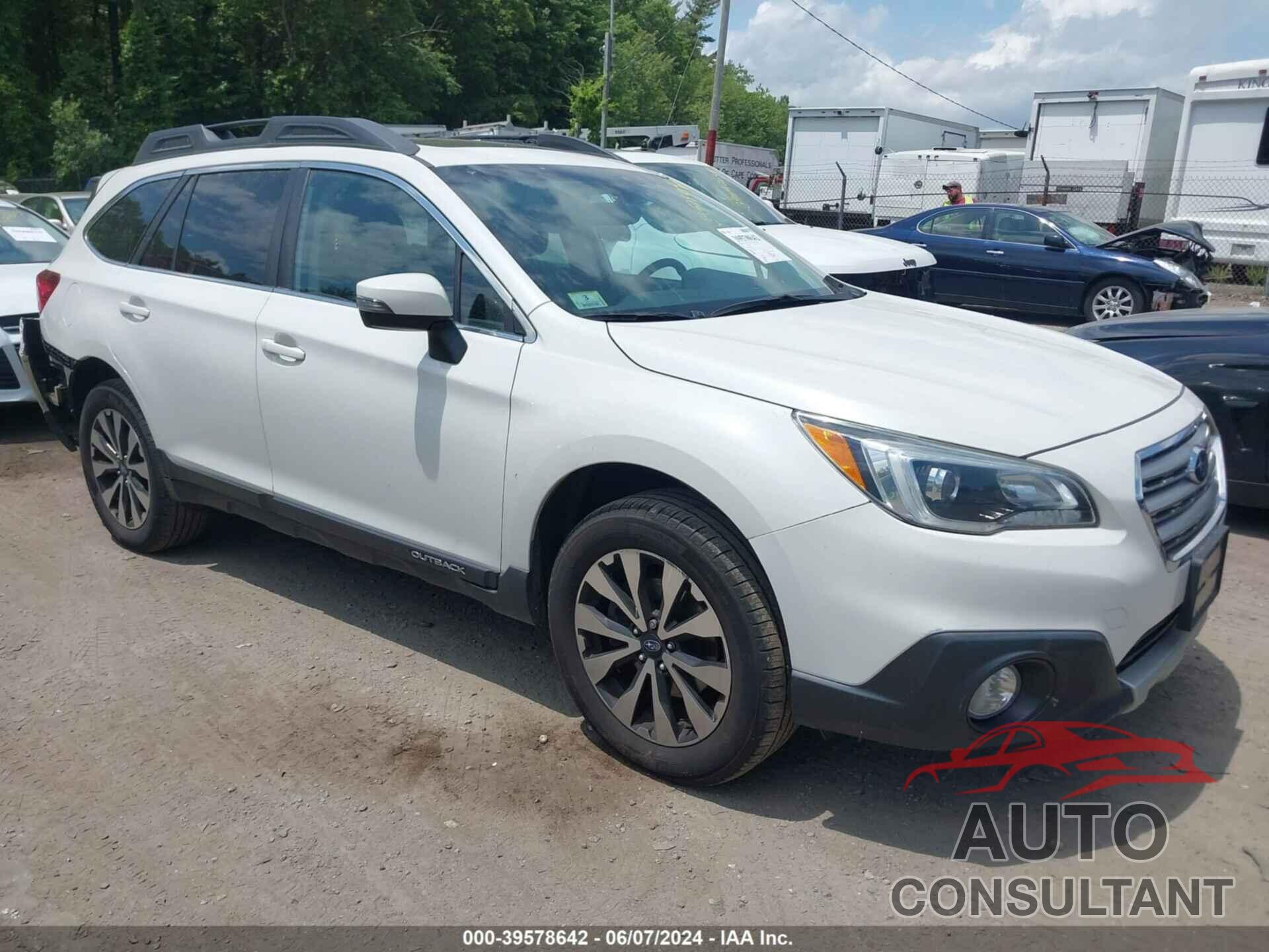 SUBARU OUTBACK 2017 - 4S4BSENC8H3239417