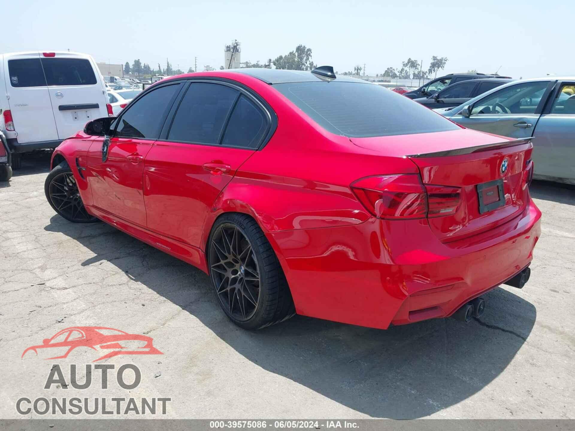 BMW M3 2018 - WBS8M9C59J5J79980