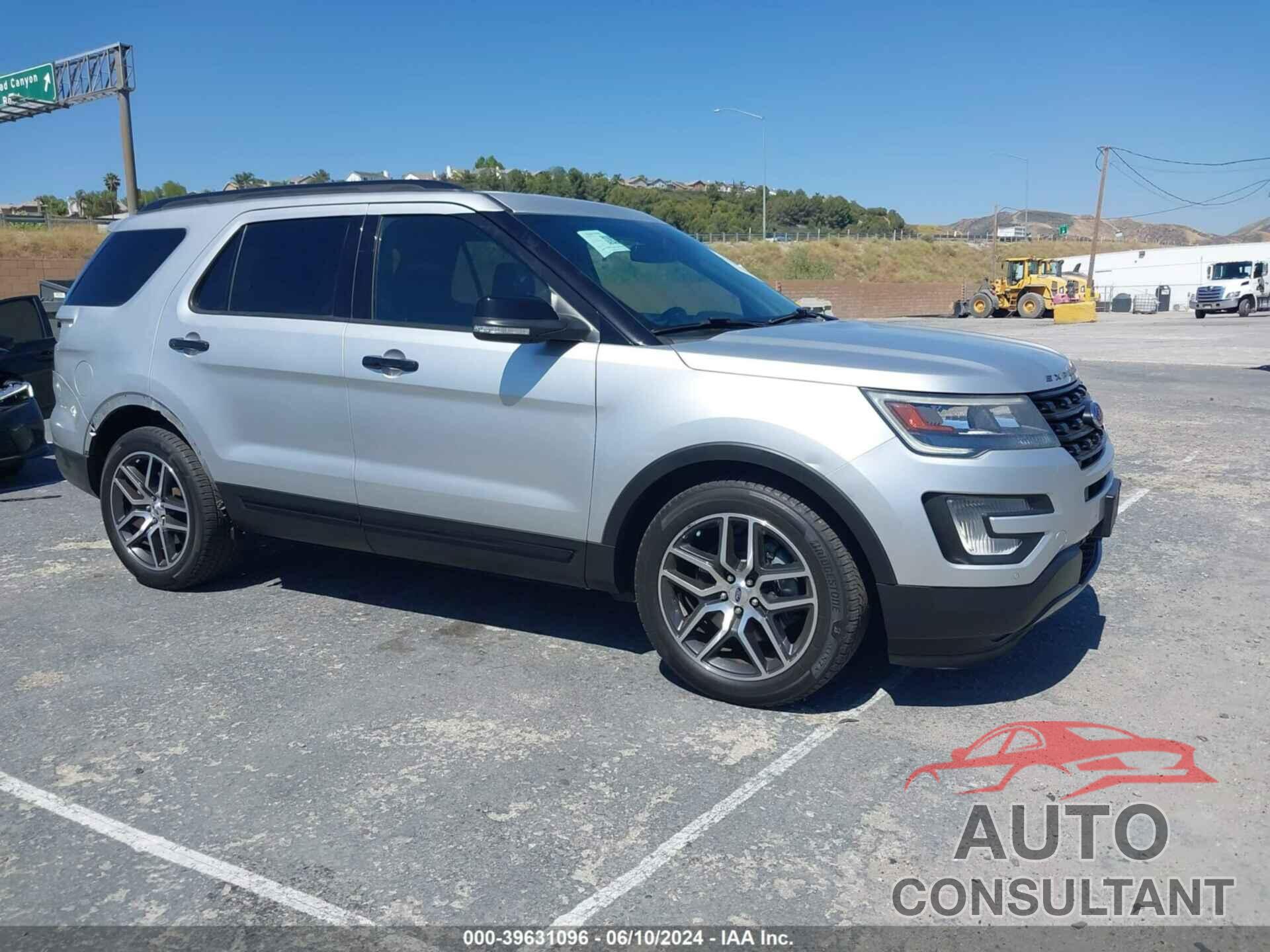 FORD EXPLORER 2017 - 1FM5K8GT5HGD55789