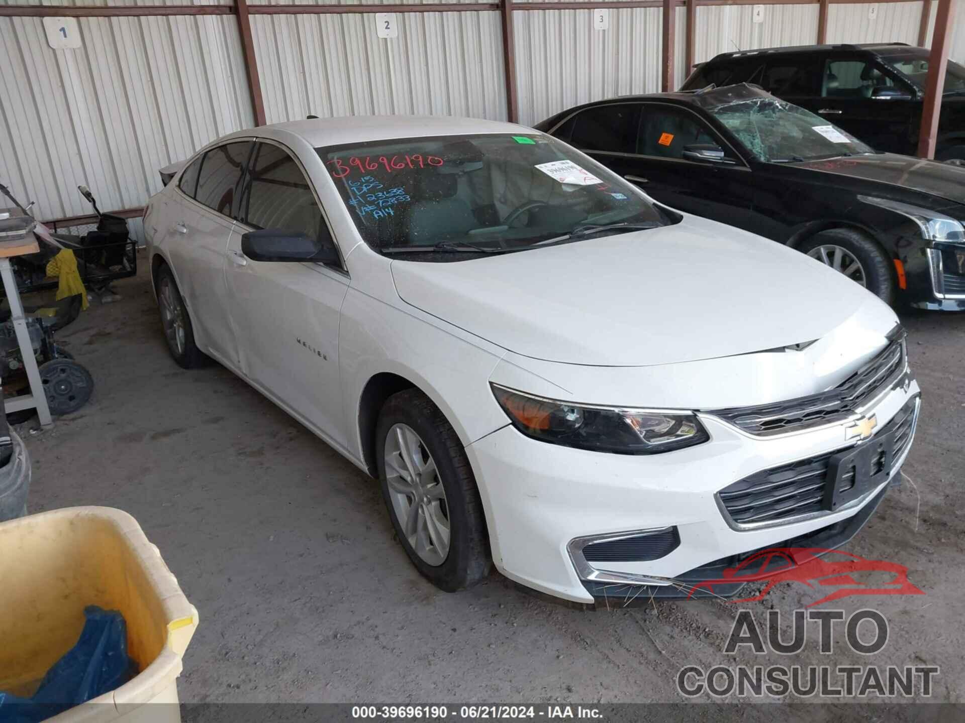 CHEVROLET MALIBU 2016 - 1G1ZB5ST8GF172833