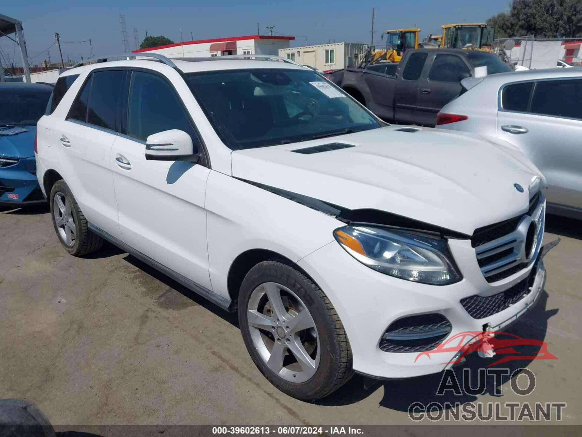 MERCEDES-BENZ GLE 300D 2016 - 4JGDA0EB2GA686650