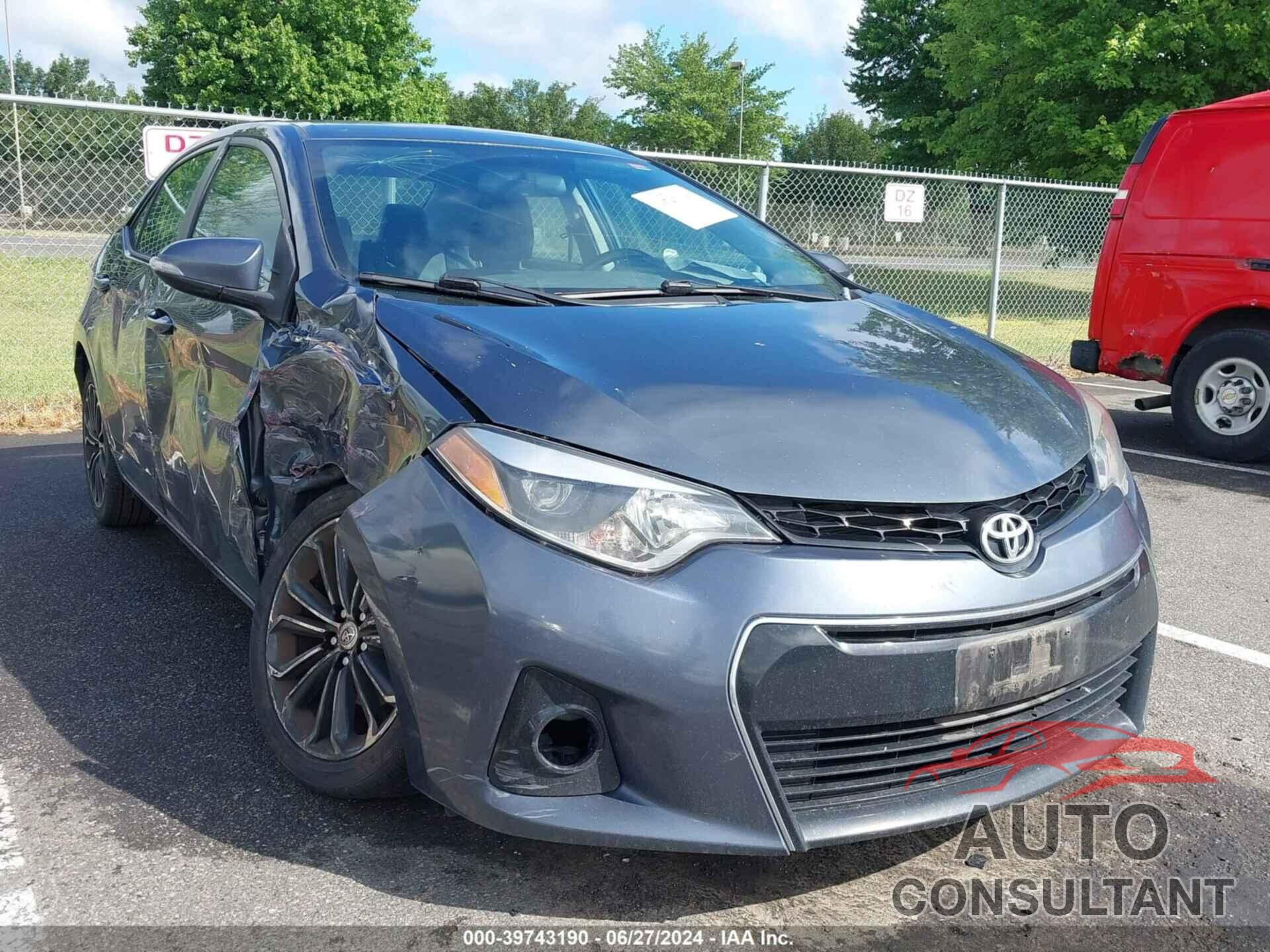 TOYOTA COROLLA 2016 - 2T1BURHE9GC729793