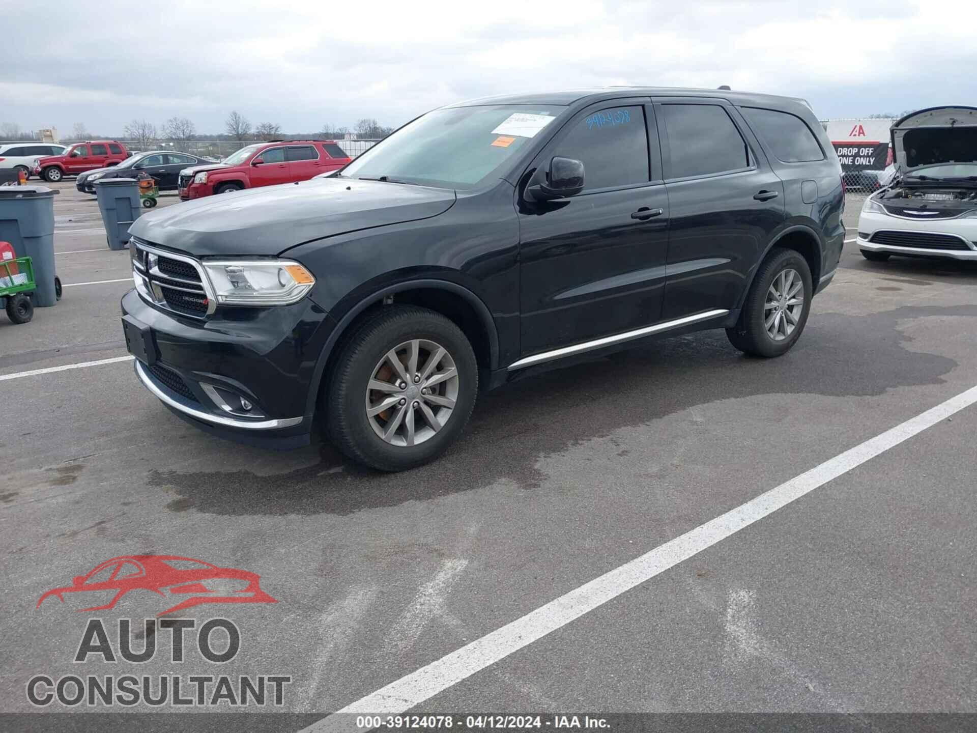 DODGE DURANGO 2017 - 1C4RDJAG2HC881050