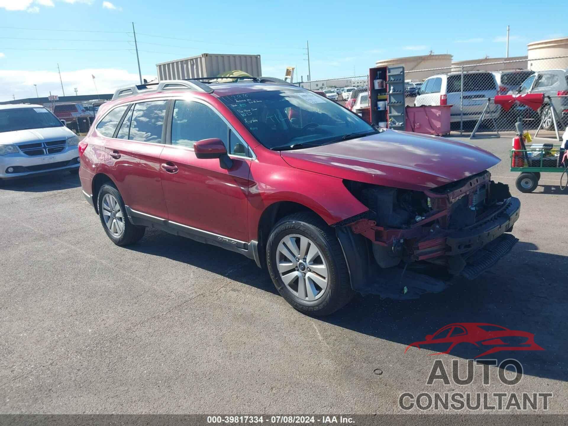 SUBARU OUTBACK 2017 - 4S4BSACC6H3310142