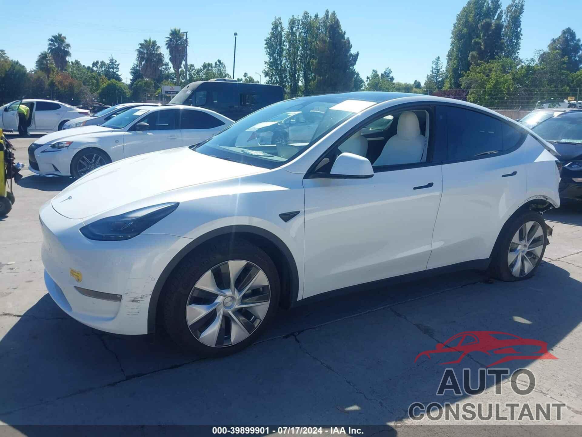 TESLA MODEL Y 2022 - 7SAYGDEE0NF515487