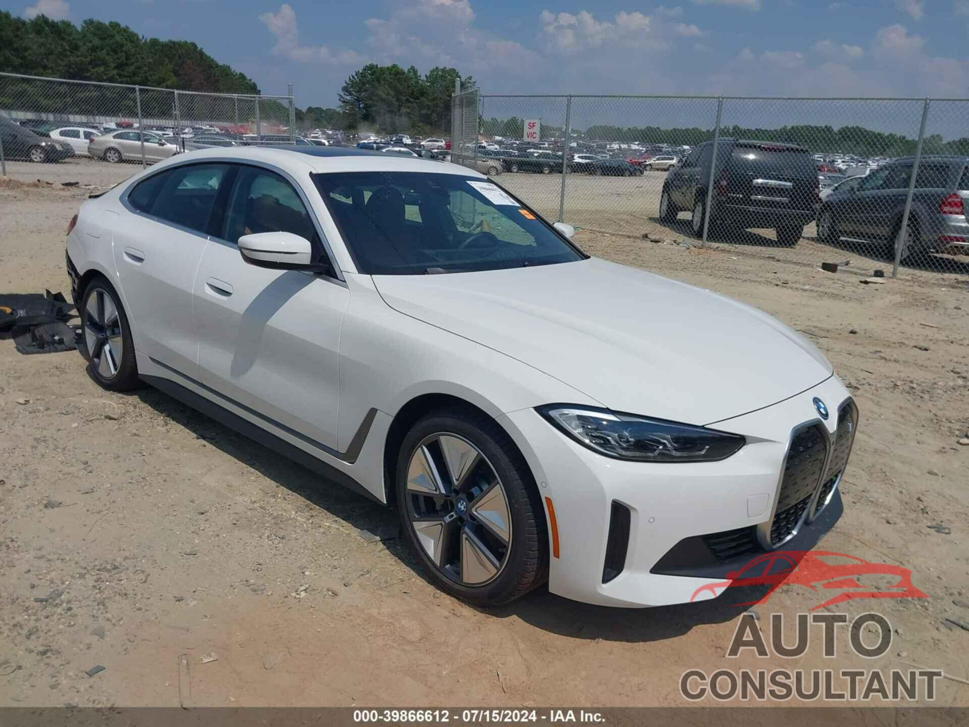 BMW I4 2024 - WBY43AW07RFS97377