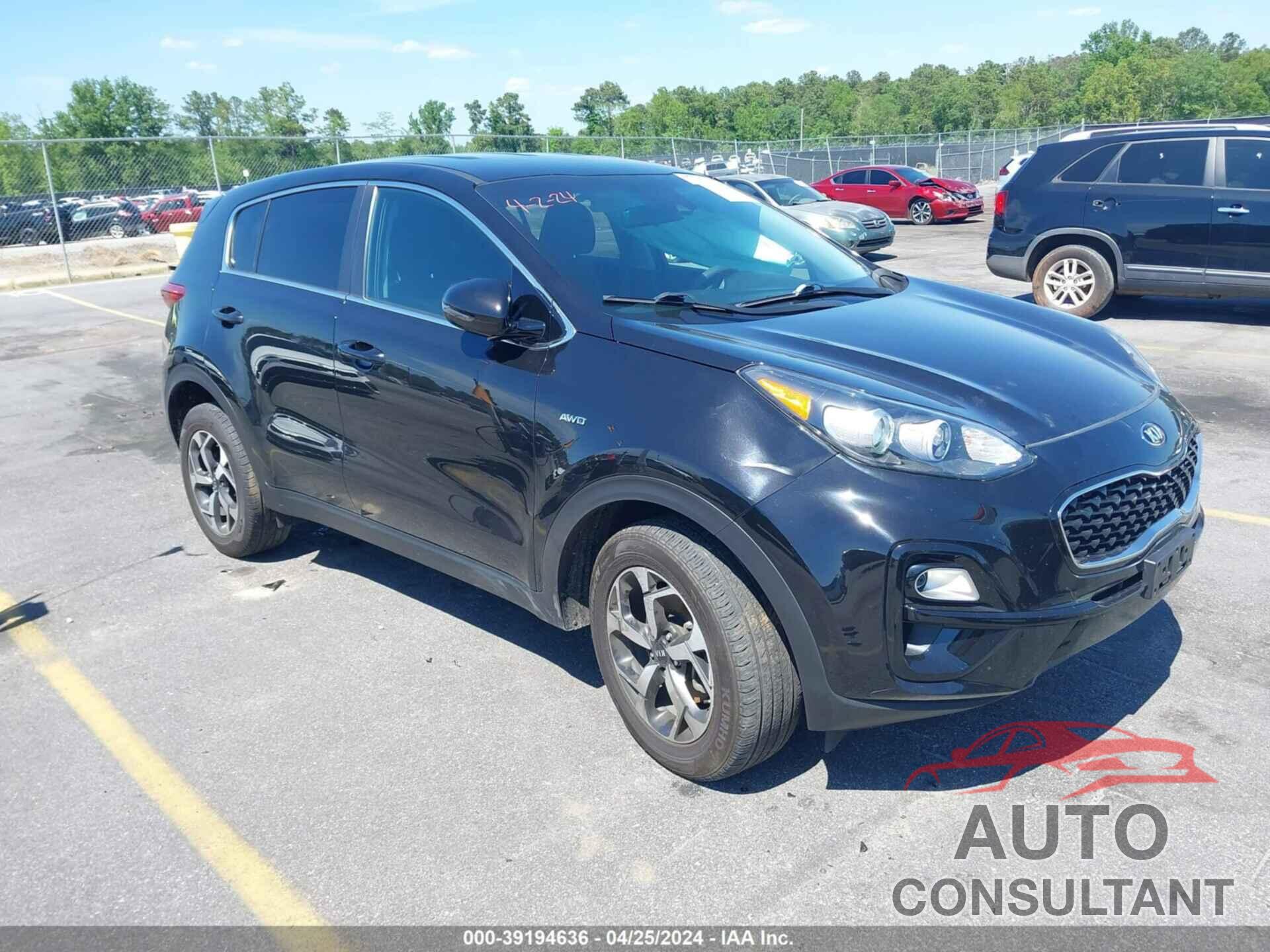 KIA SPORTAGE 2020 - KNDPMCACXL7666517