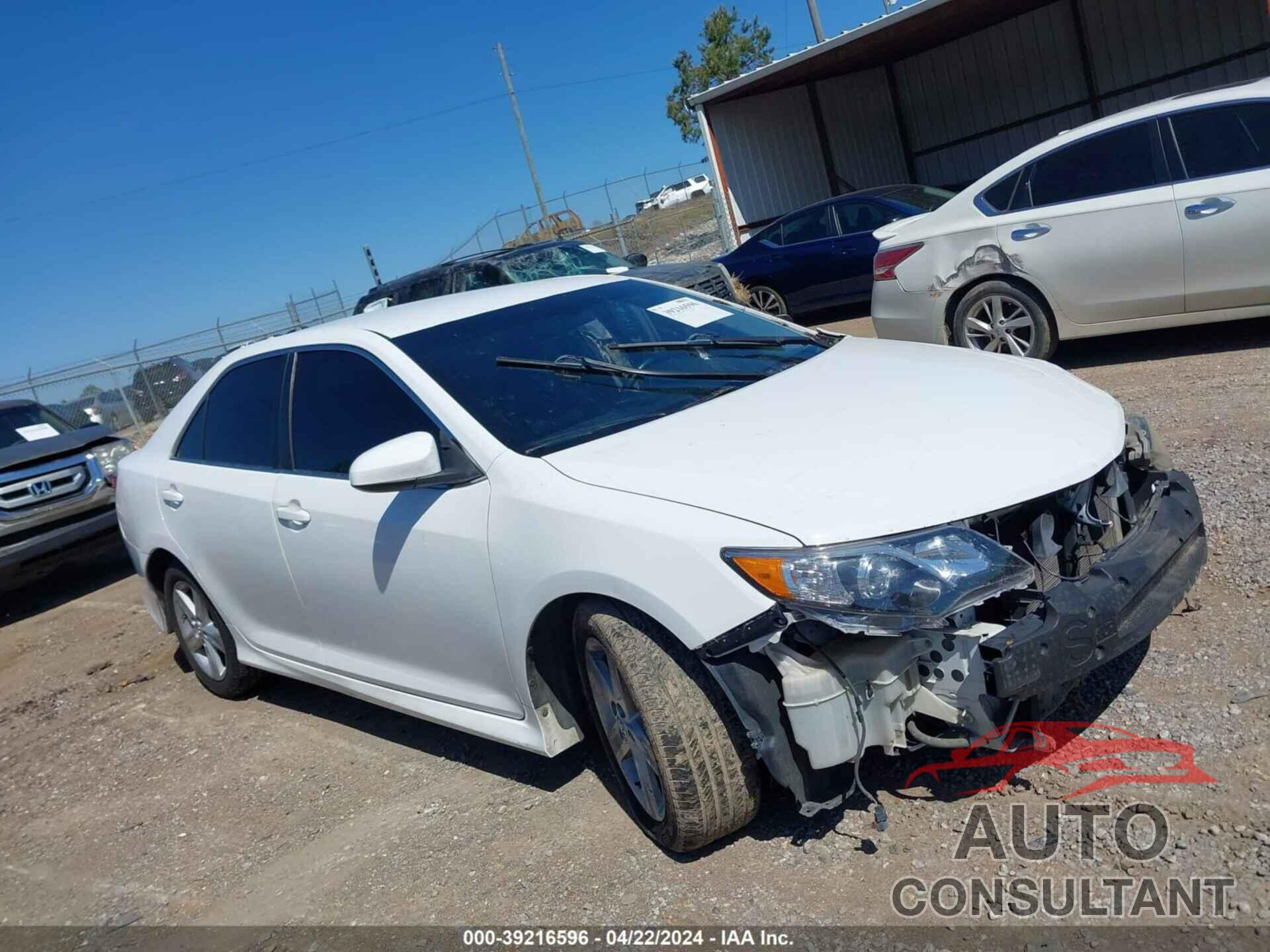 TOYOTA CAMRY 2013 - 4T1BF1FK9DU271803