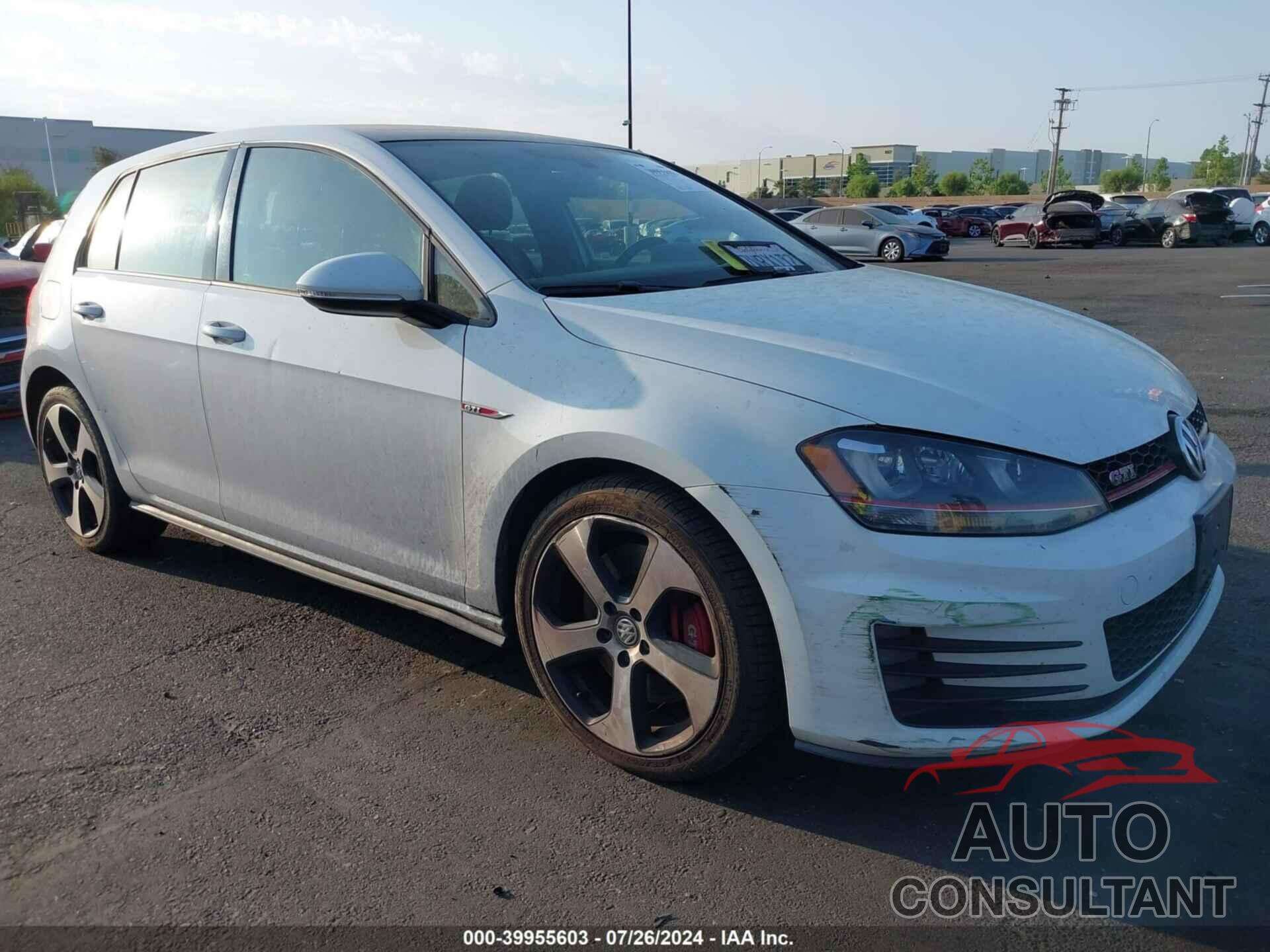 VOLKSWAGEN GOLF GTI 2017 - 3VW447AU3HM027120