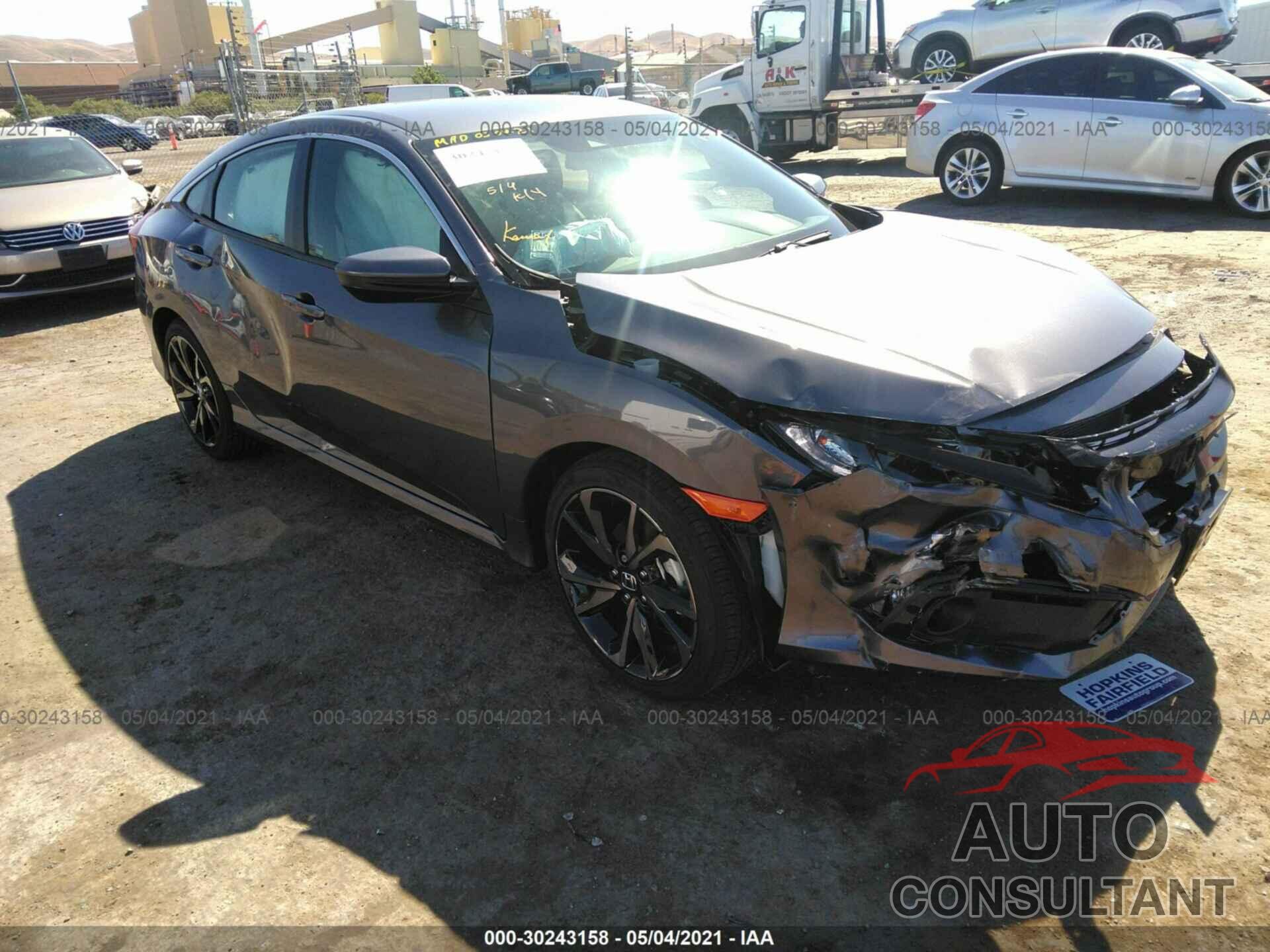 HONDA CIVIC SEDAN 2021 - 2HGFC2F80MH529364