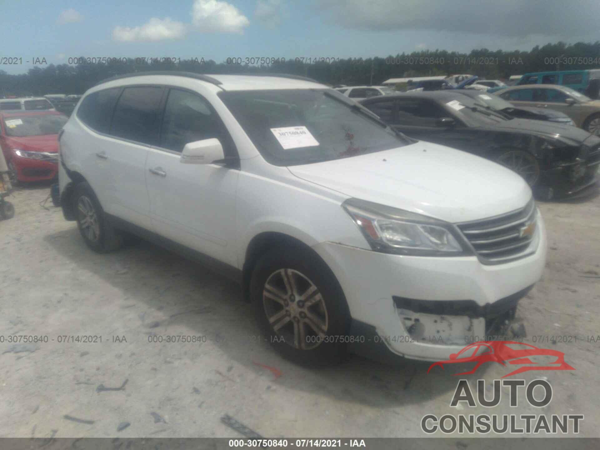 CHEVROLET TRAVERSE 2016 - 1GNKRHKD5GJ125438