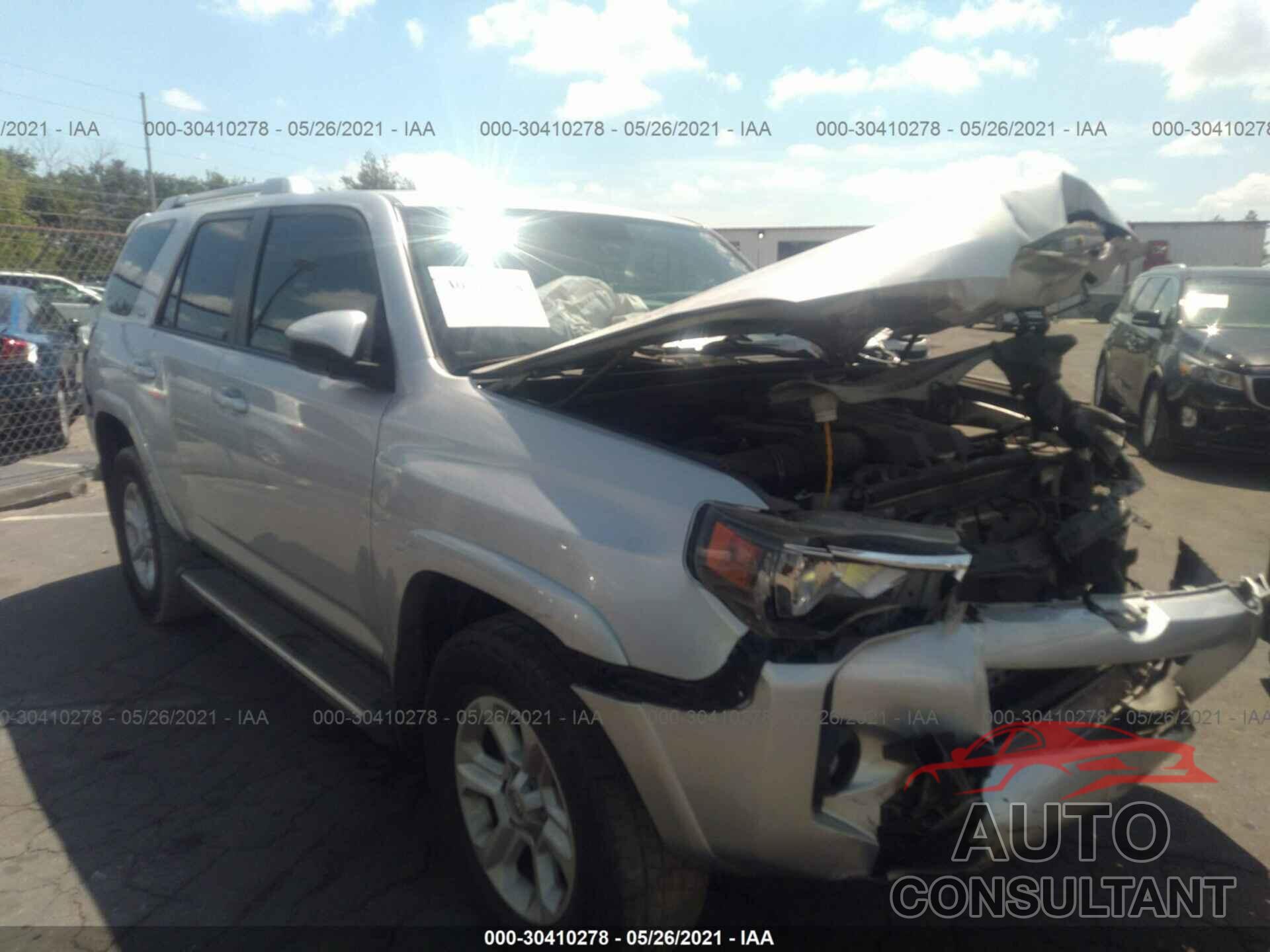 TOYOTA 4RUNNER 2016 - JTEZU5JR7G5120702