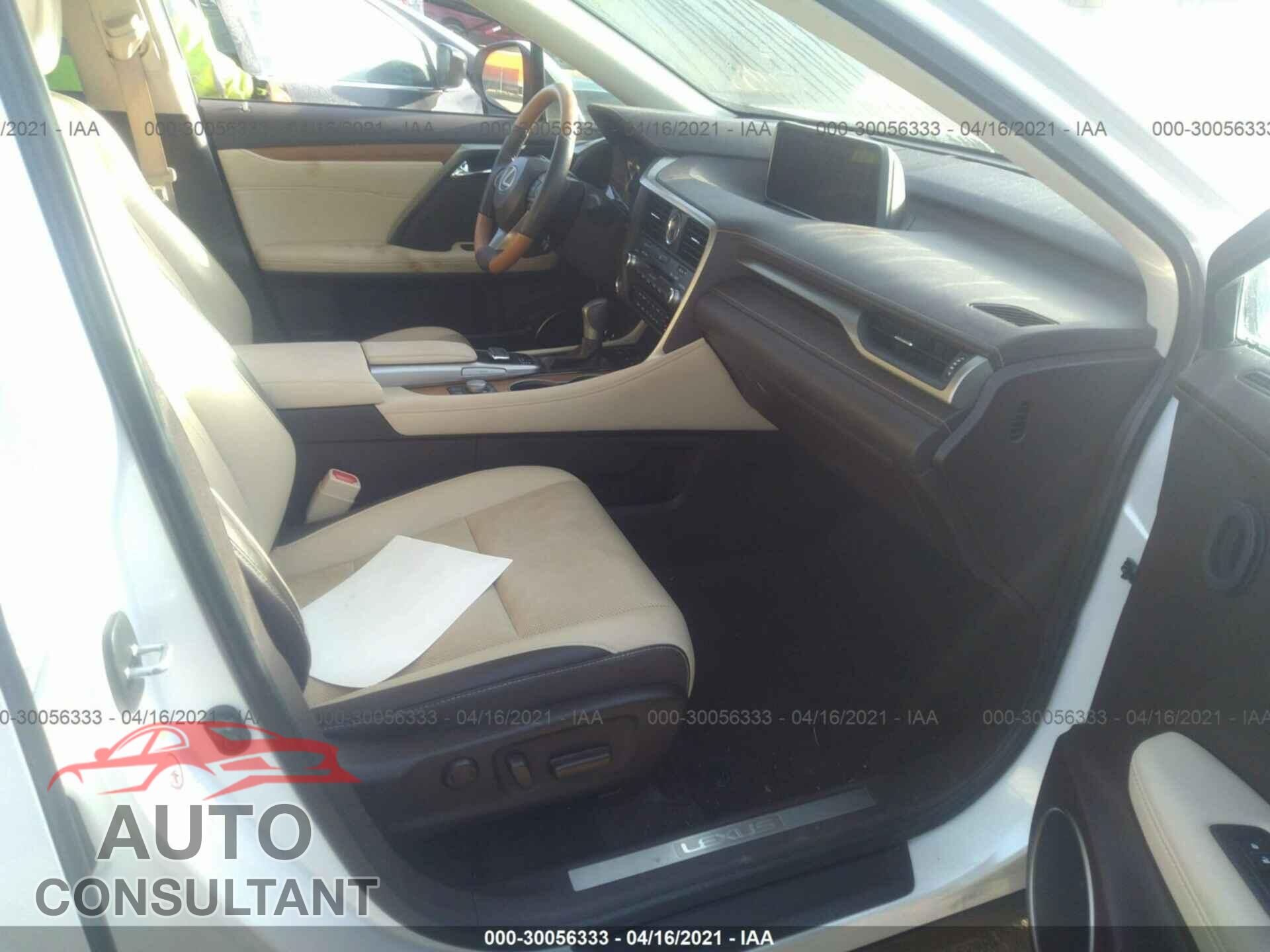 LEXUS RX 2017 - 2T2ZZMCA3HC047142