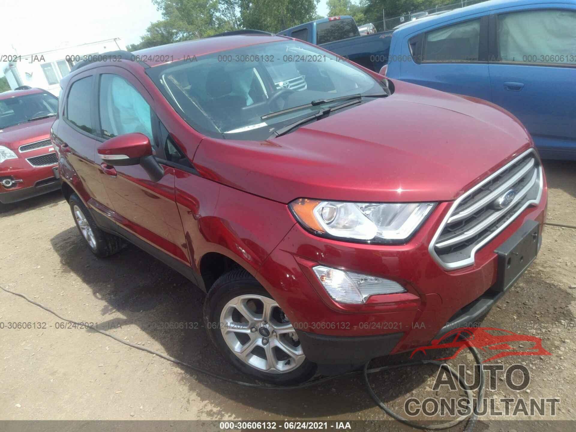 FORD ECOSPORT 2020 - MAJ6S3GL1LC317610