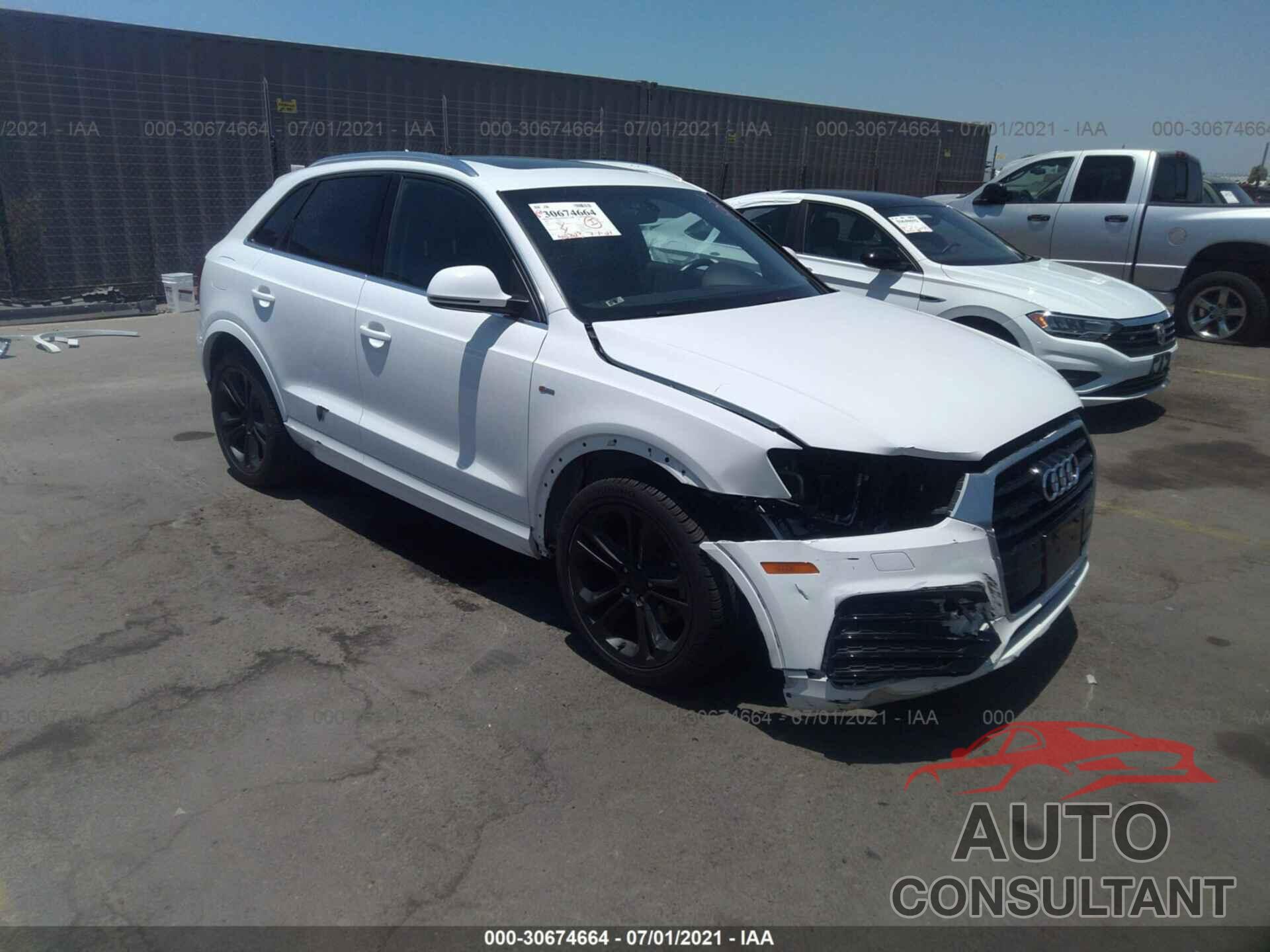 AUDI Q3 2018 - WA1JCCFS7JR015205