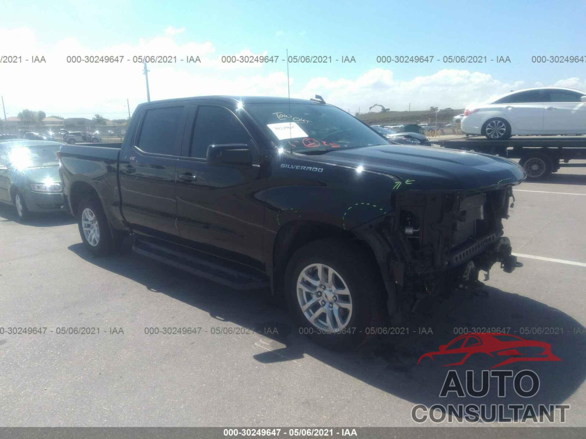CHEVROLET SILVERADO 1500 2020 - 3GCPWDED1LG241260