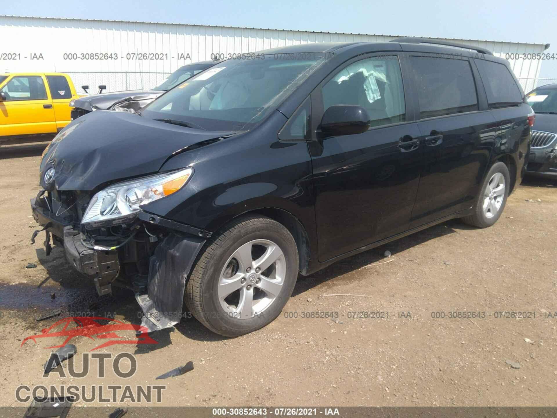 TOYOTA SIENNA 2017 - 5TDKZ3DC2HS787854