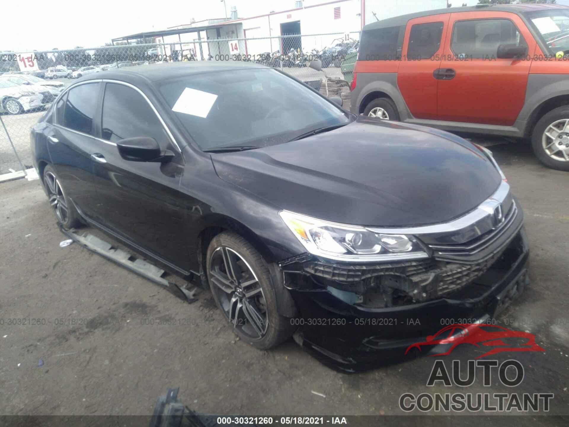 HONDA ACCORD SEDAN 2017 - 1HGCR2F54HA275119