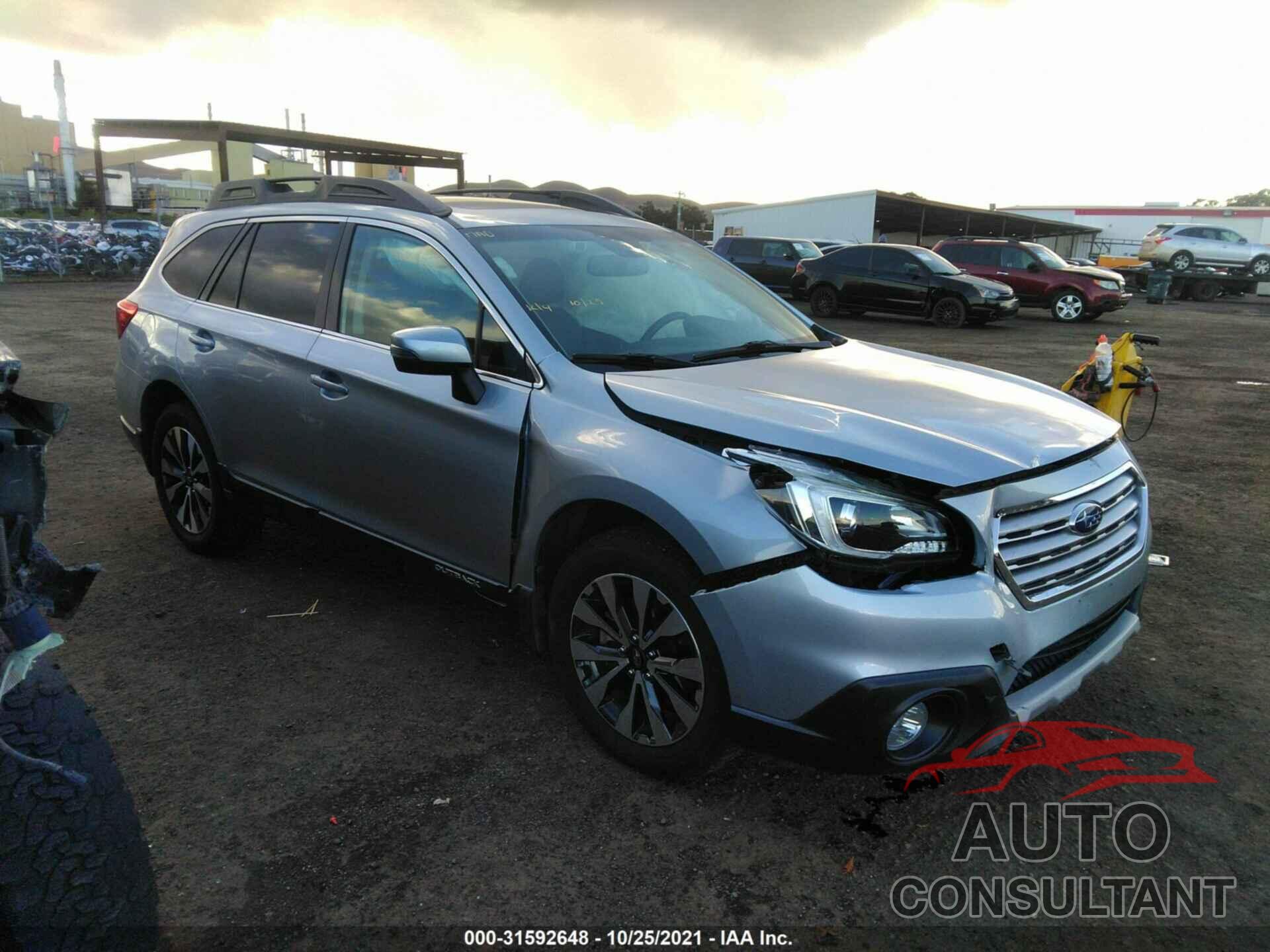 SUBARU OUTBACK 2016 - 4S4BSANC0G3288134