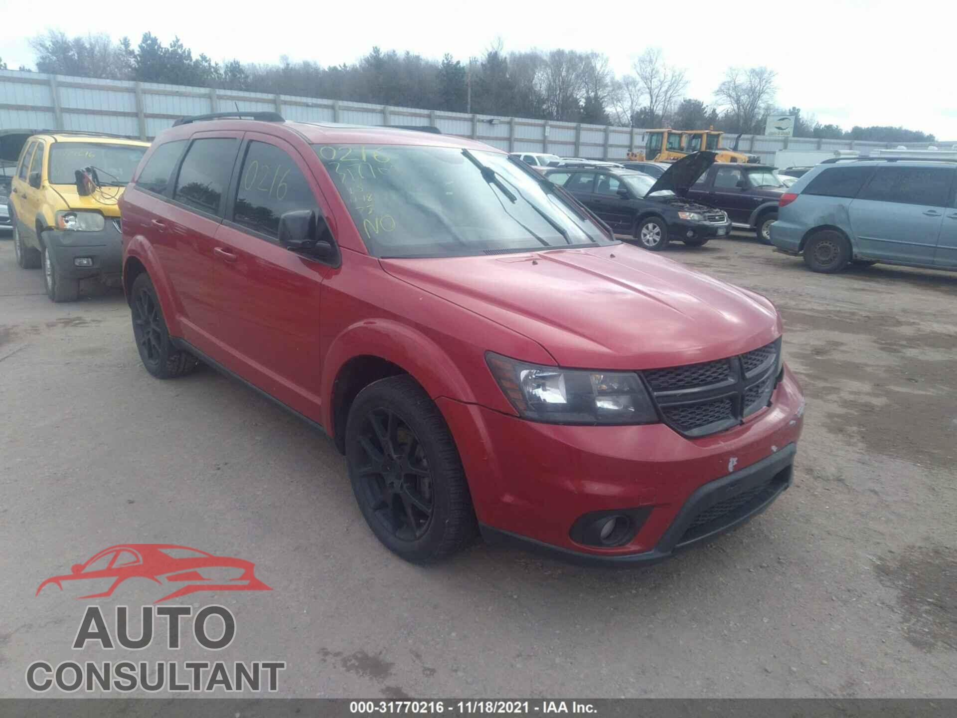 DODGE JOURNEY 2017 - 3C4PDDEG8HT567426