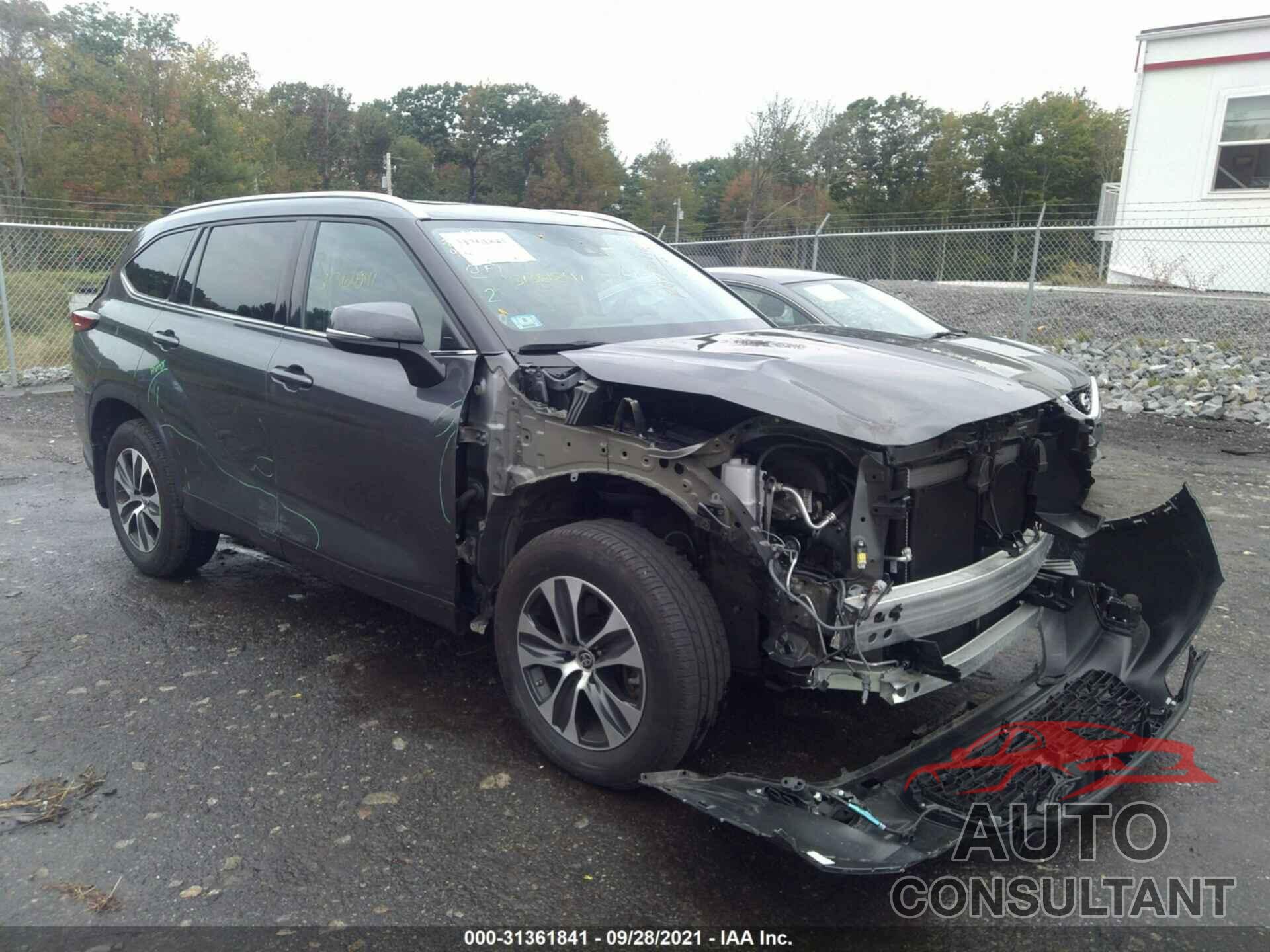 TOYOTA HIGHLANDER 2020 - 5TDGZRBH3LS026606