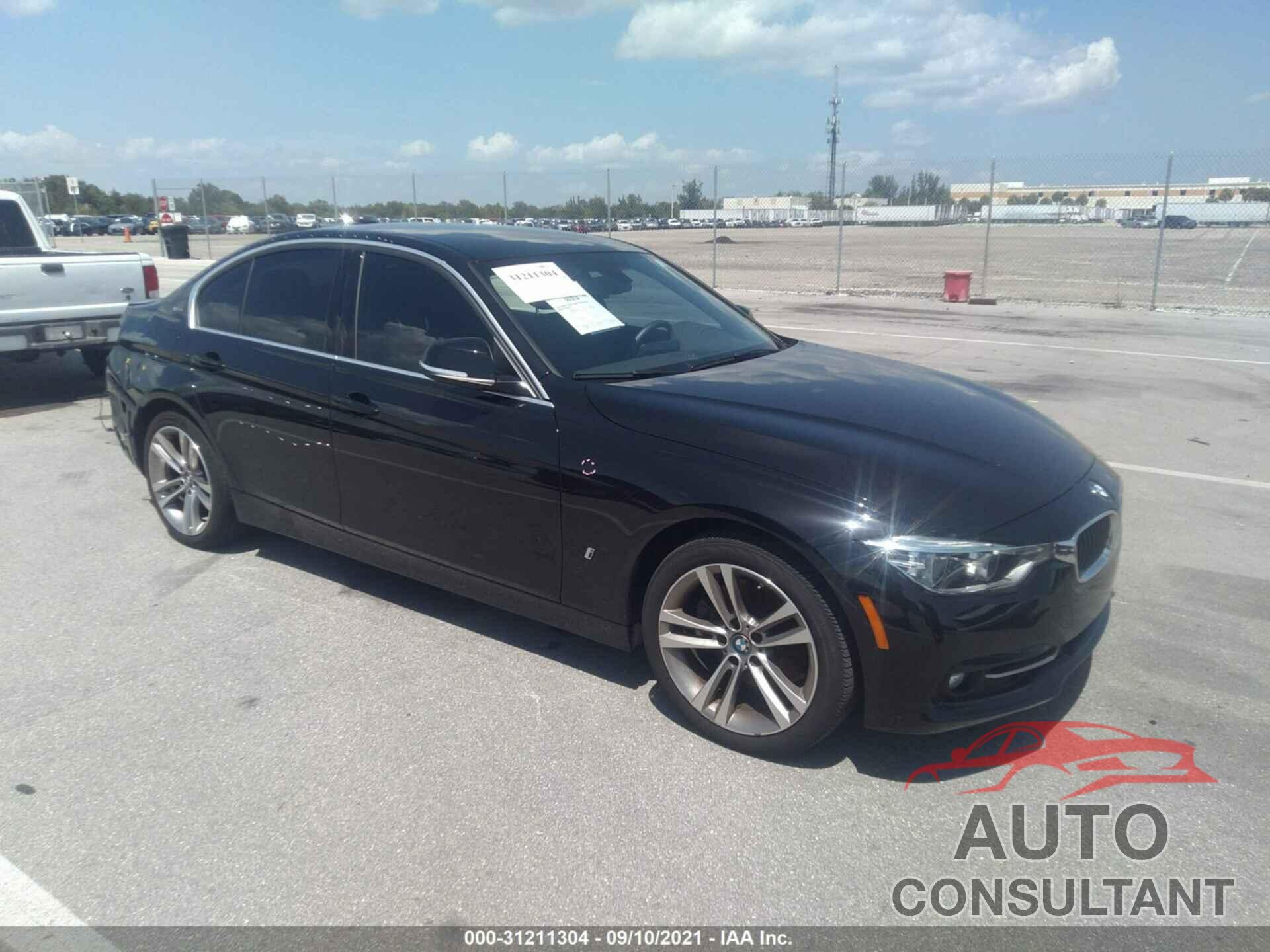 BMW 3 SERIES 2018 - WBA8E1C55JA756739