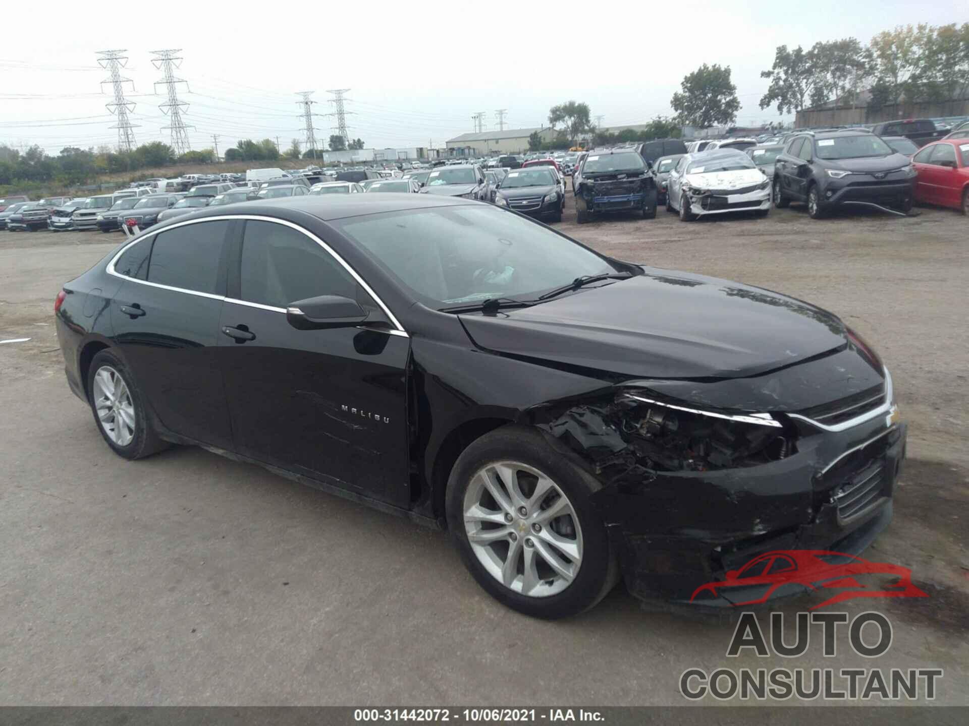 CHEVROLET MALIBU 2016 - 1G1ZE5ST6GF241669