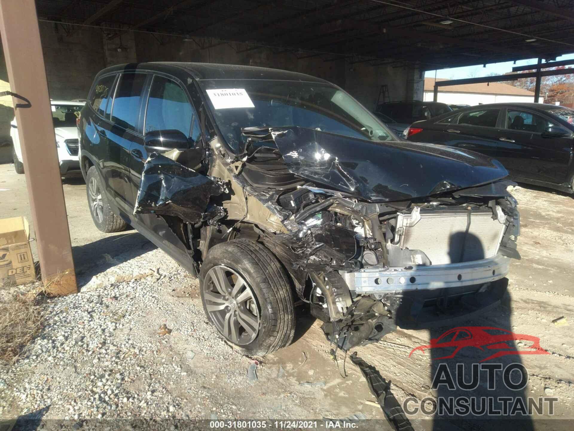 HONDA PILOT 2018 - 5FNYF6H50JB045057