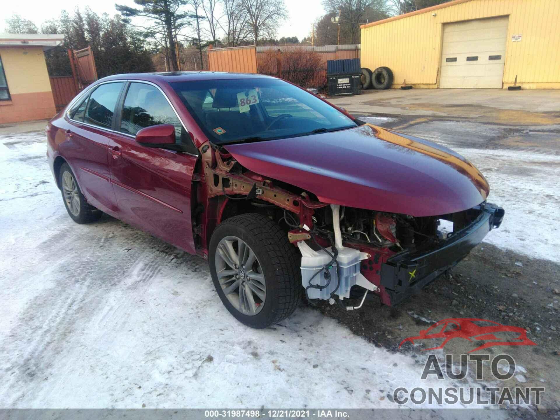TOYOTA CAMRY 2017 - 4T1BF1FK3HU736324