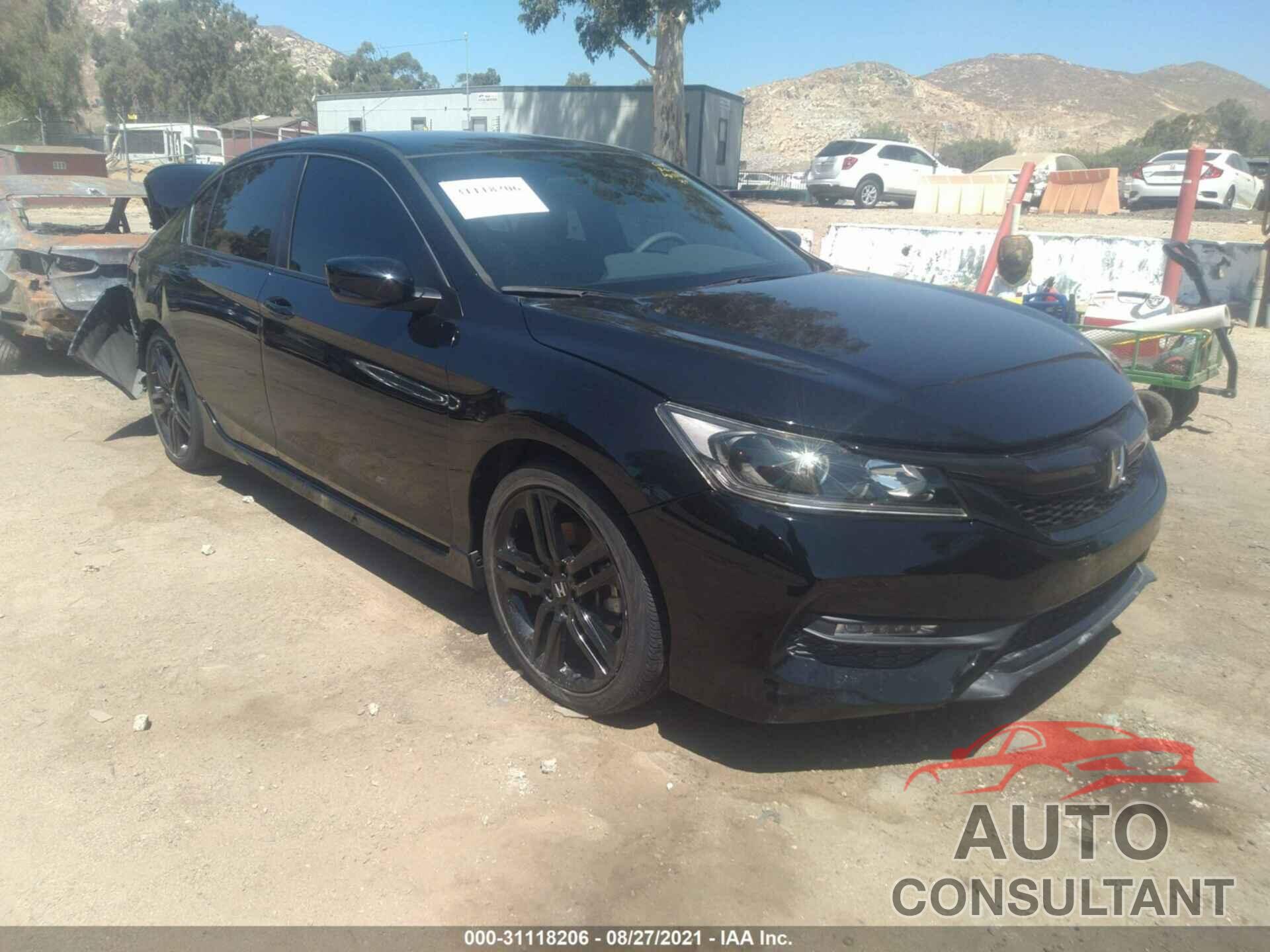 HONDA ACCORD SEDAN 2016 - 1HGCR2F50GA228569
