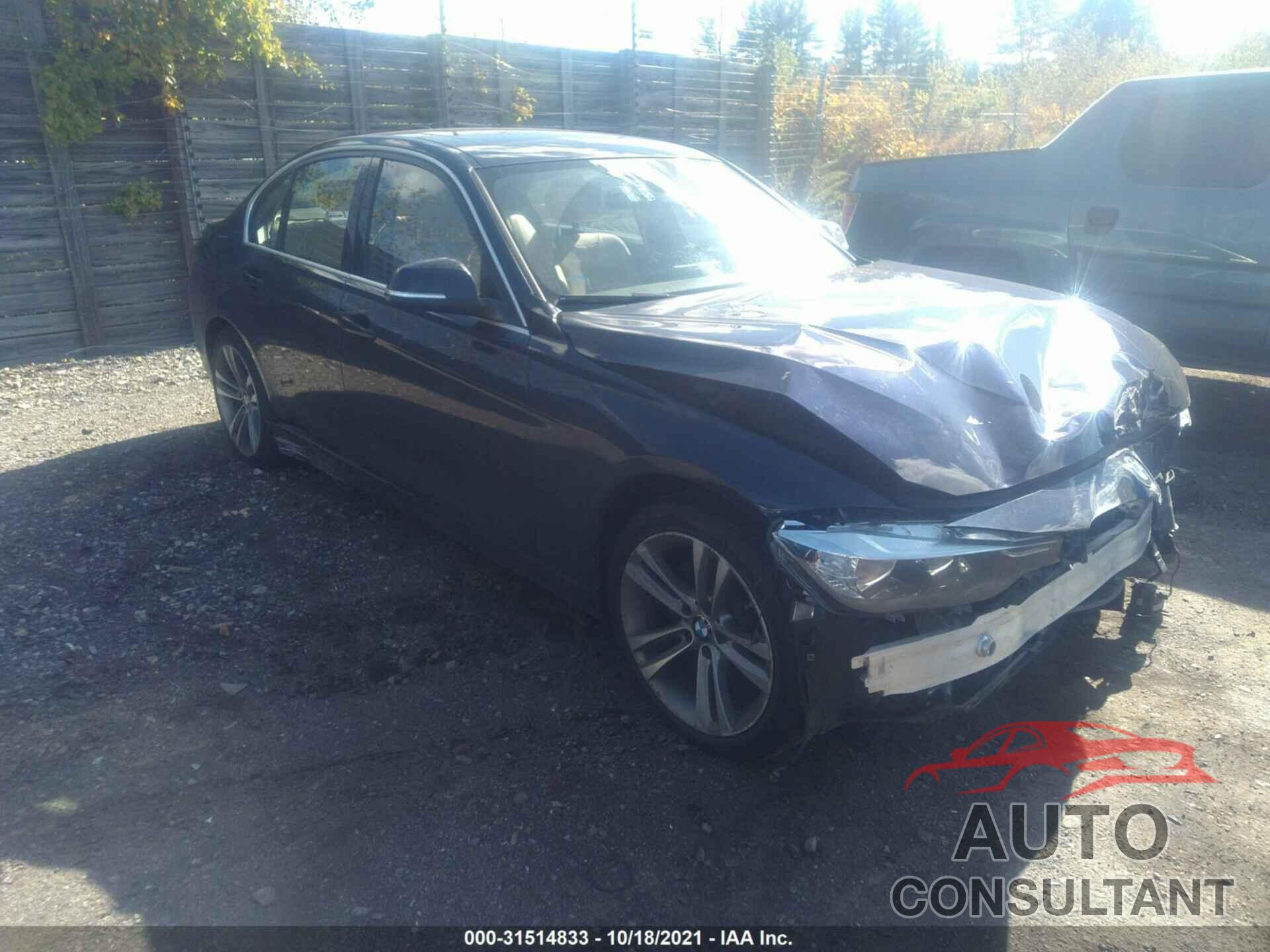 BMW 3 SERIES 2017 - WBA8D9G36HNU66054