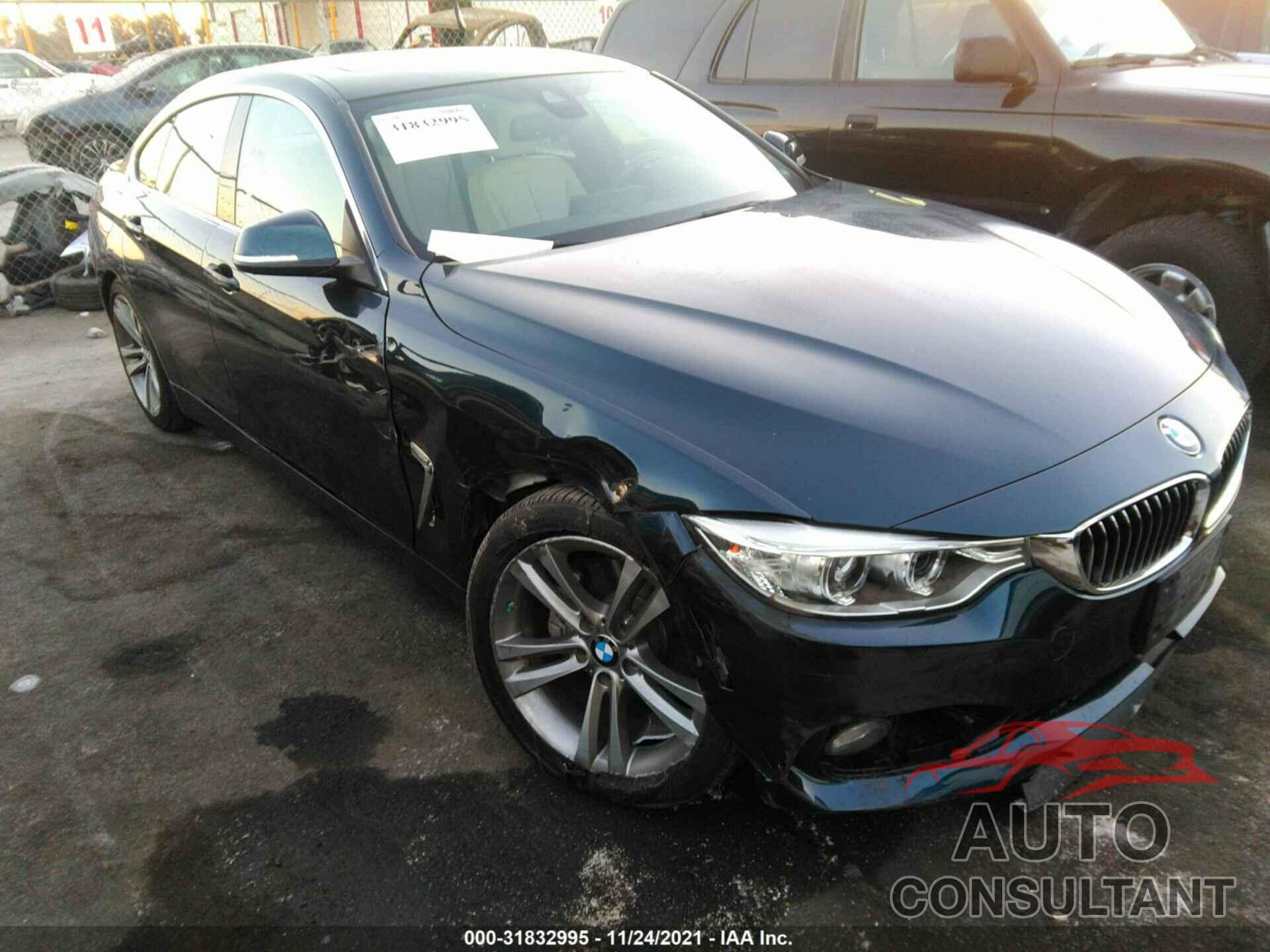 BMW 4 SERIES 2016 - WBA4A9C51GGL87828