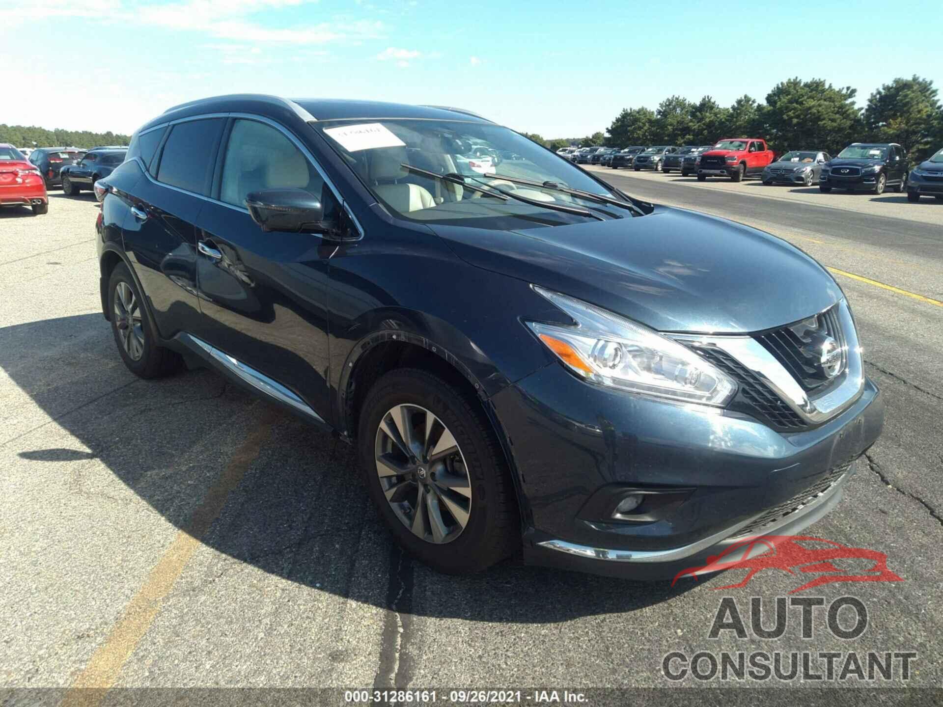 NISSAN MURANO 2017 - 5N1AZ2MH2HN127218