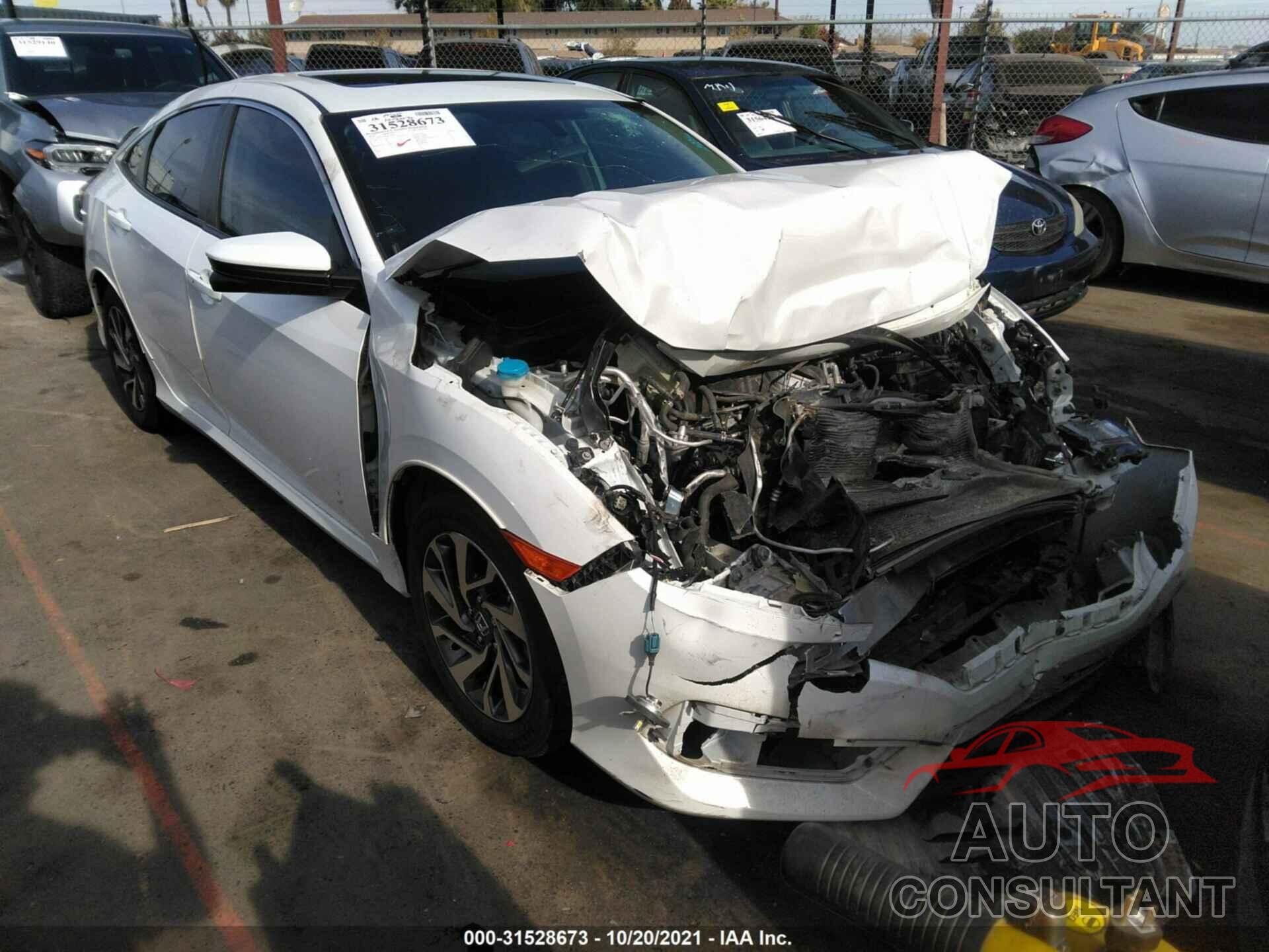 HONDA CIVIC SEDAN 2018 - 19XFC2F76JE202383