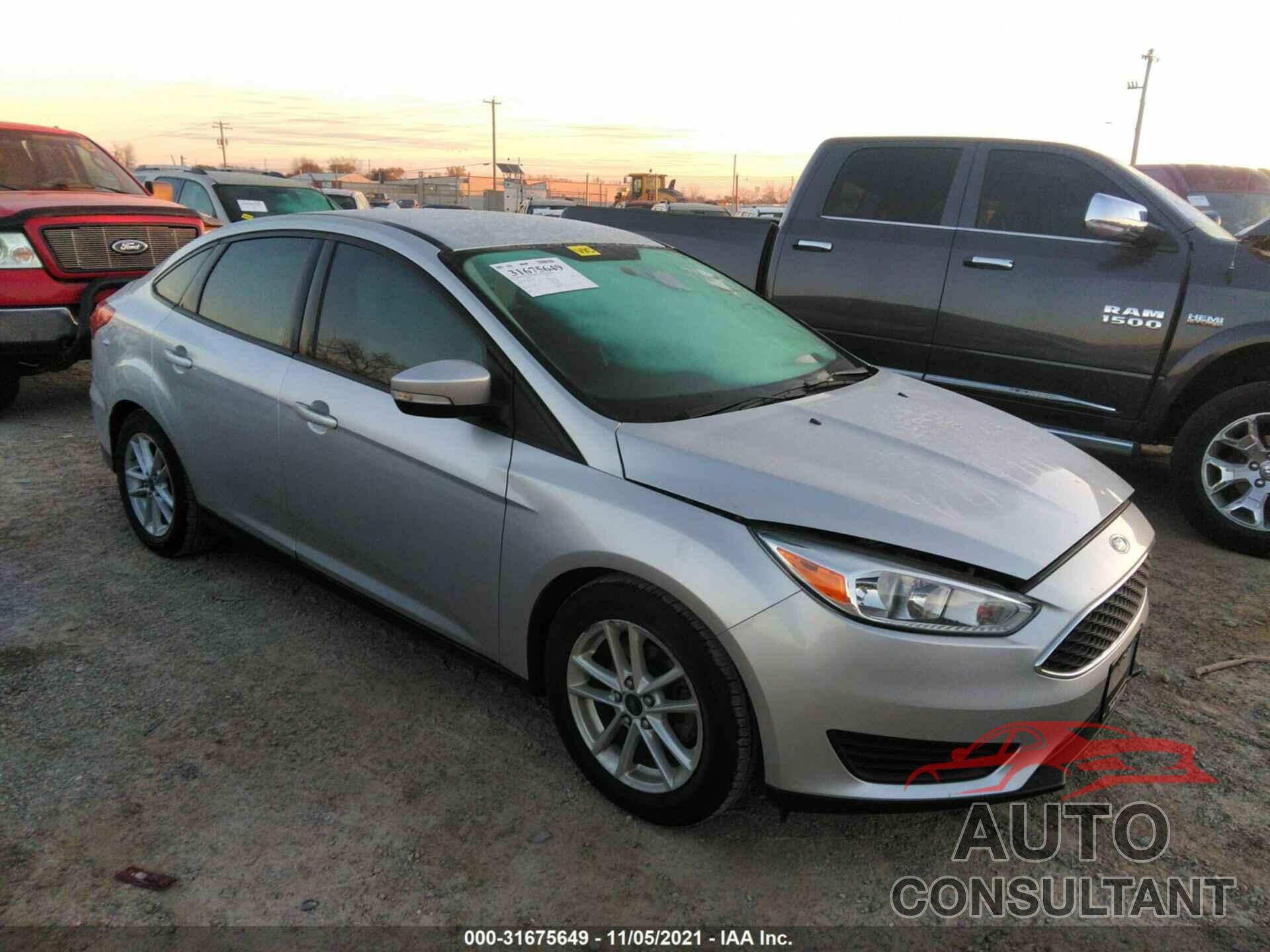 FORD FOCUS 2016 - 1FADP3F24GL255403